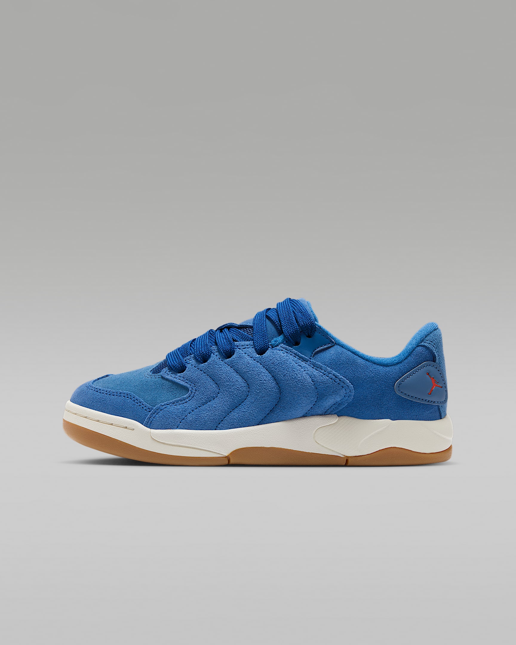 Jordan Session Big Kids' Shoes - Storm Blue/French Blue/Pale Ivory/Varsity Red
