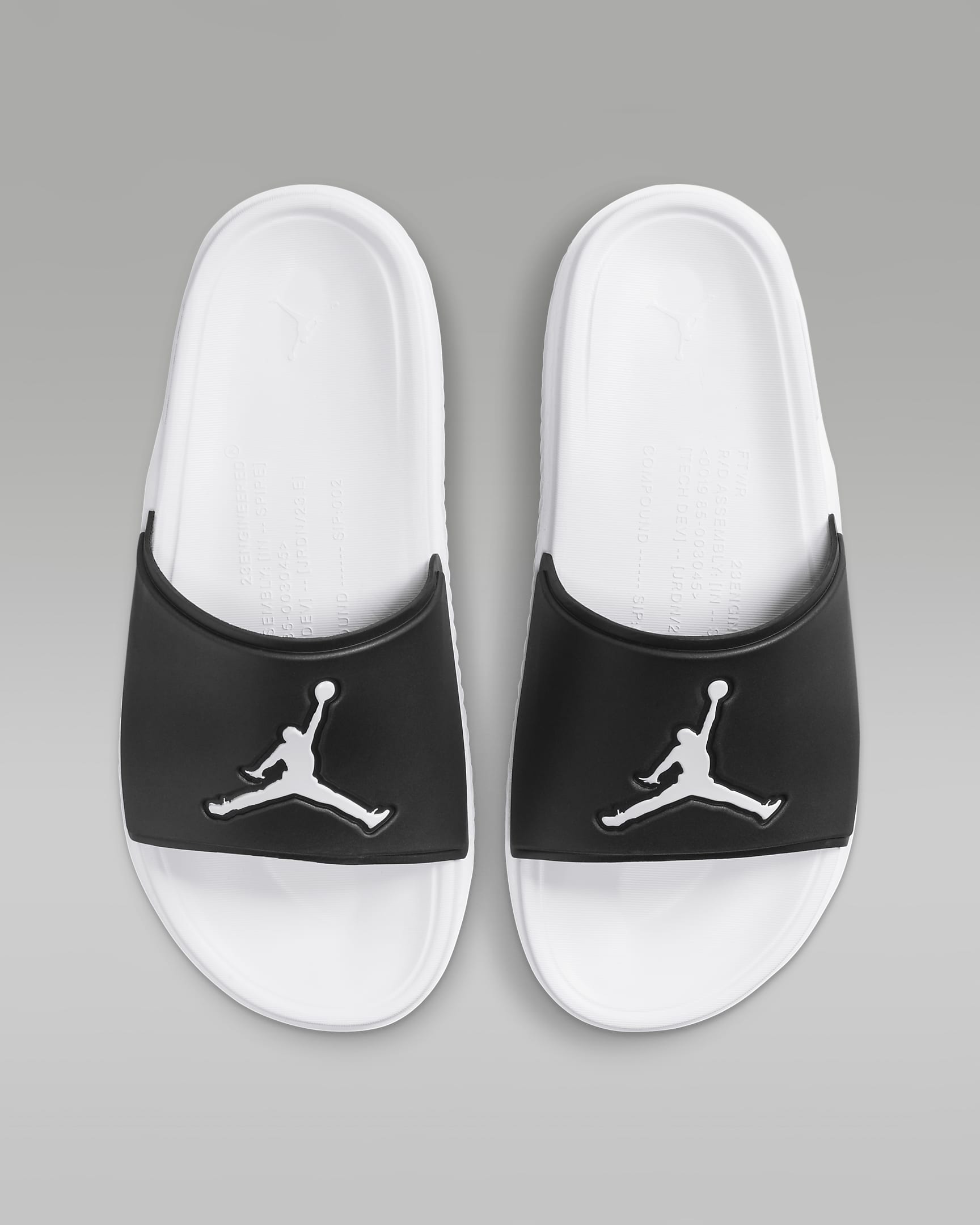 Jordan Jumpman Men's Slides - Black/White/White