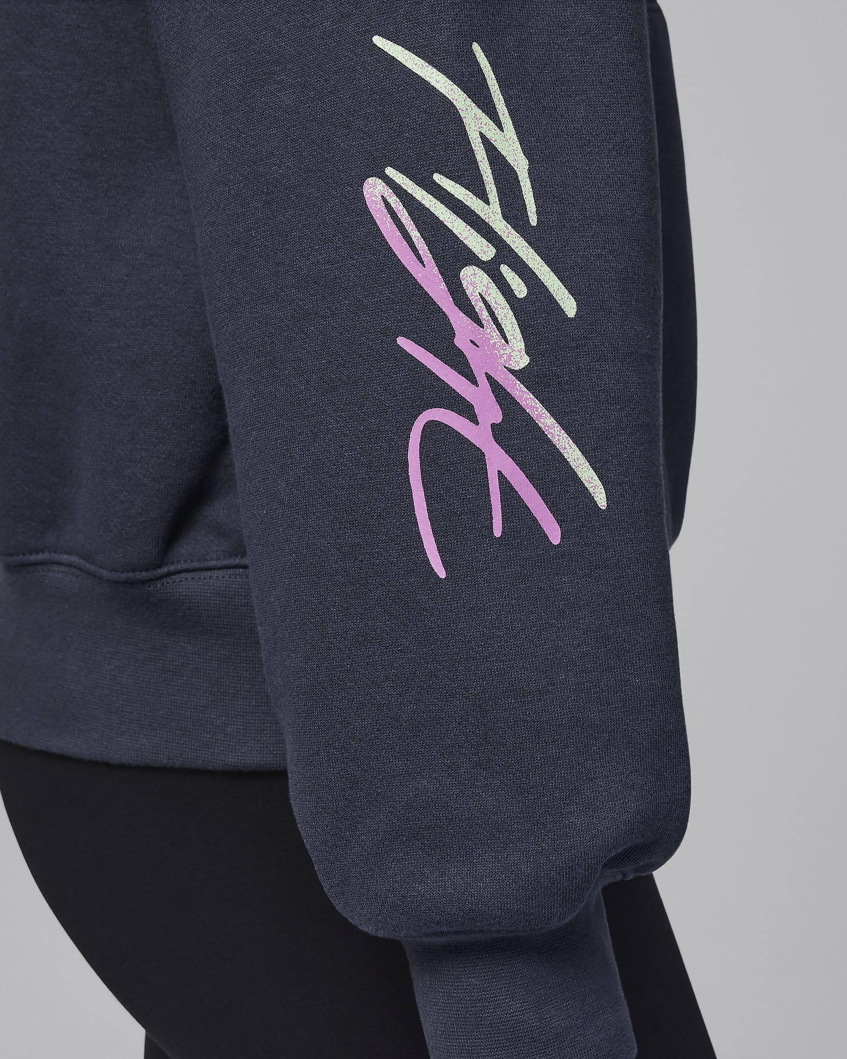 Jordan Deloris Jordan Flower Older Kids' Hoodie. Nike LU