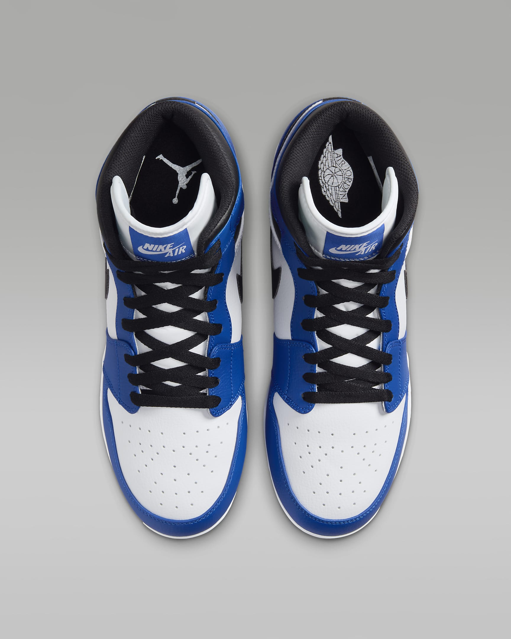 Jordan 1 Retro MCS Men's Baseball Cleats - Game Royal/White/Black