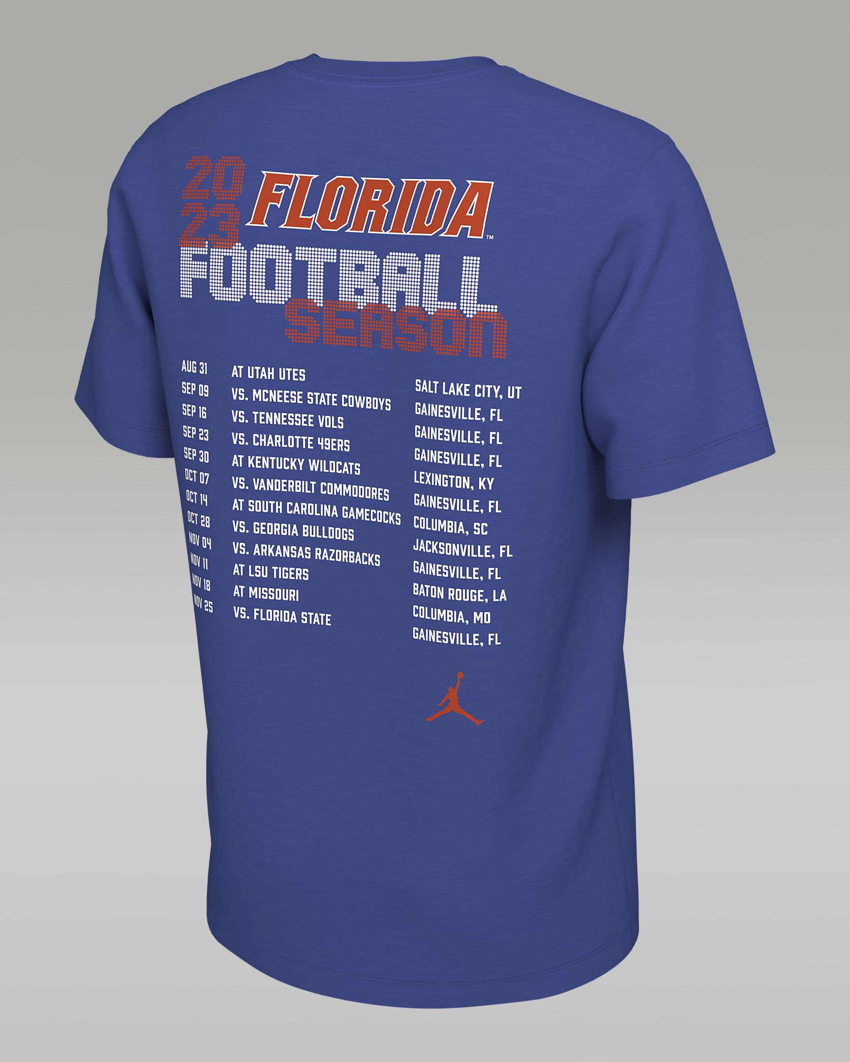 Florida Schedule Men's Nike College T-Shirt. Nike.com