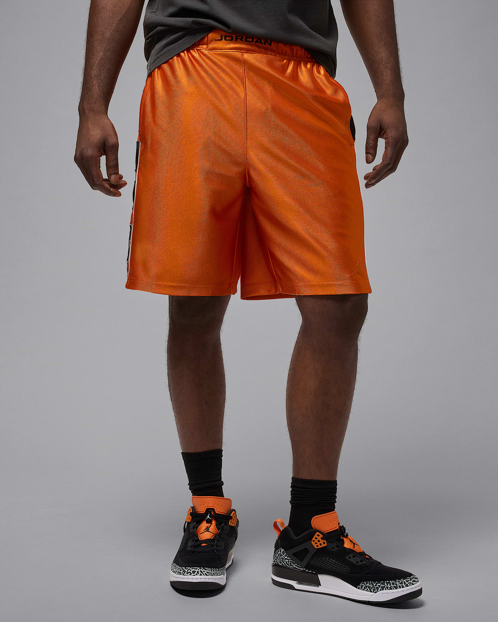 Jordan Brooklyn Cat Scratch shorts til herre - Starfish/Svart/Starfish