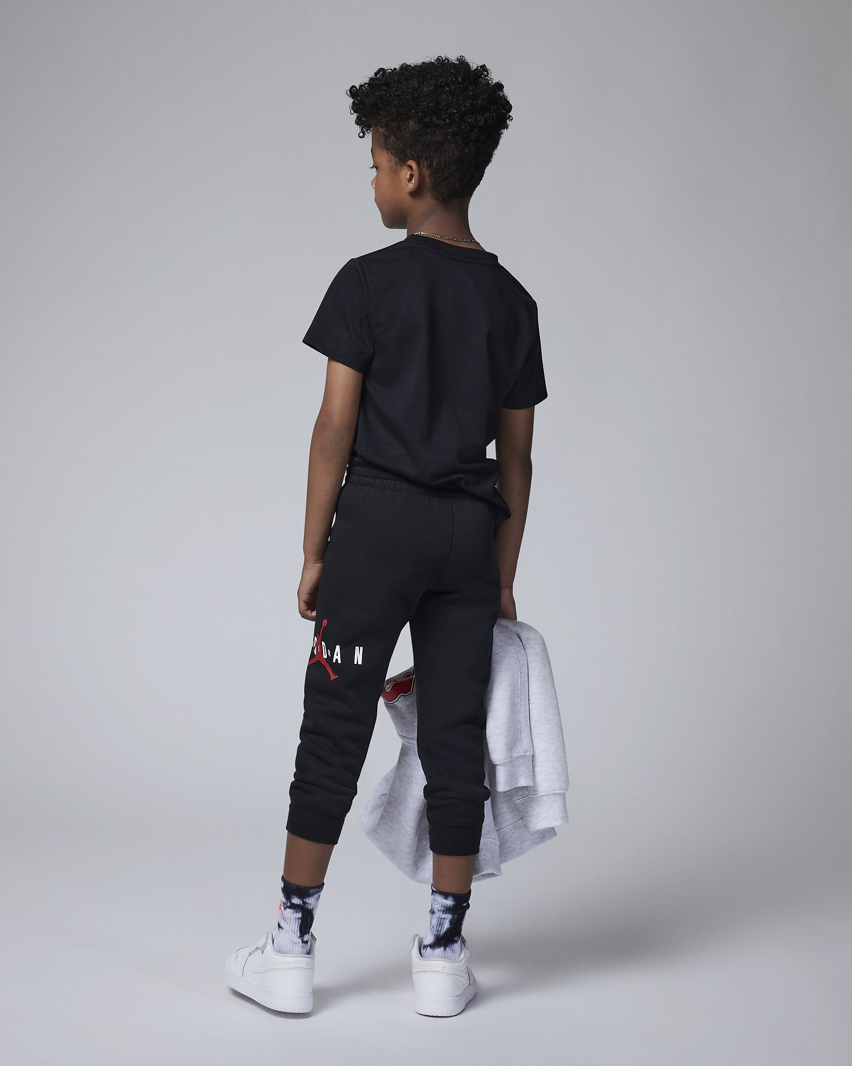 Jordan Little Kids' Jumpman Sustainable Pants Set - Black