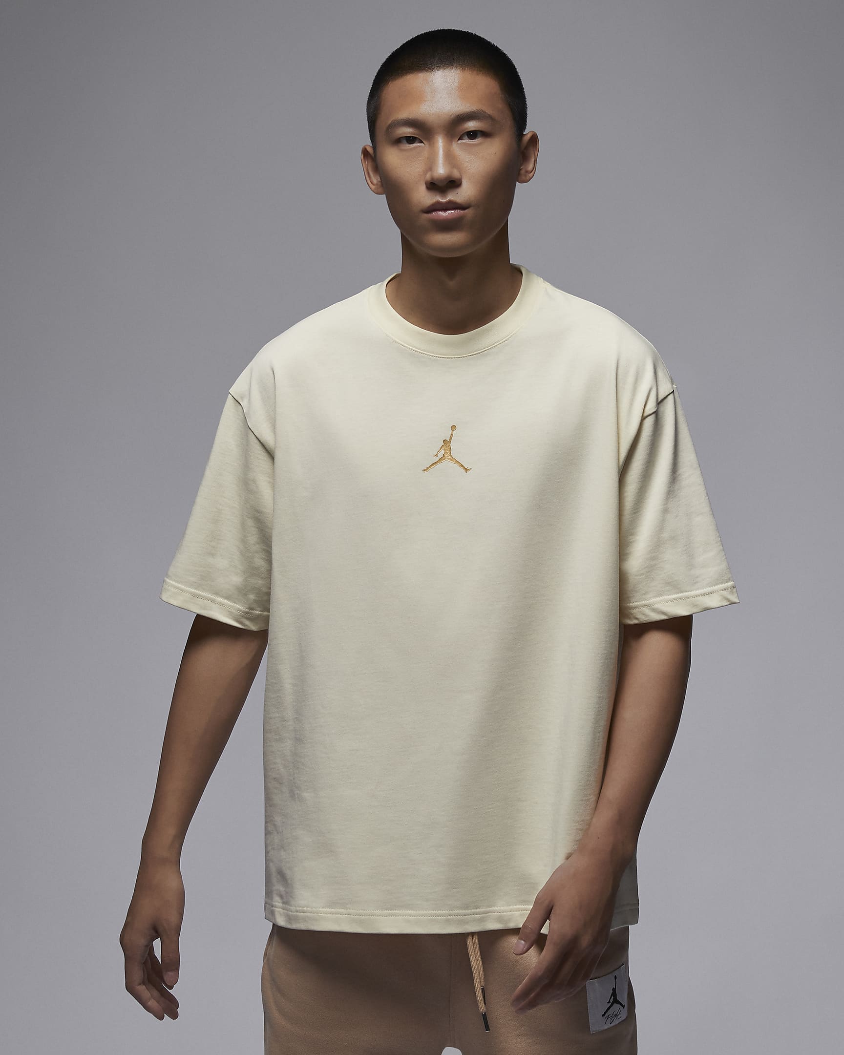 Jordan Men's Oversized T-Shirt - Coconut Milk