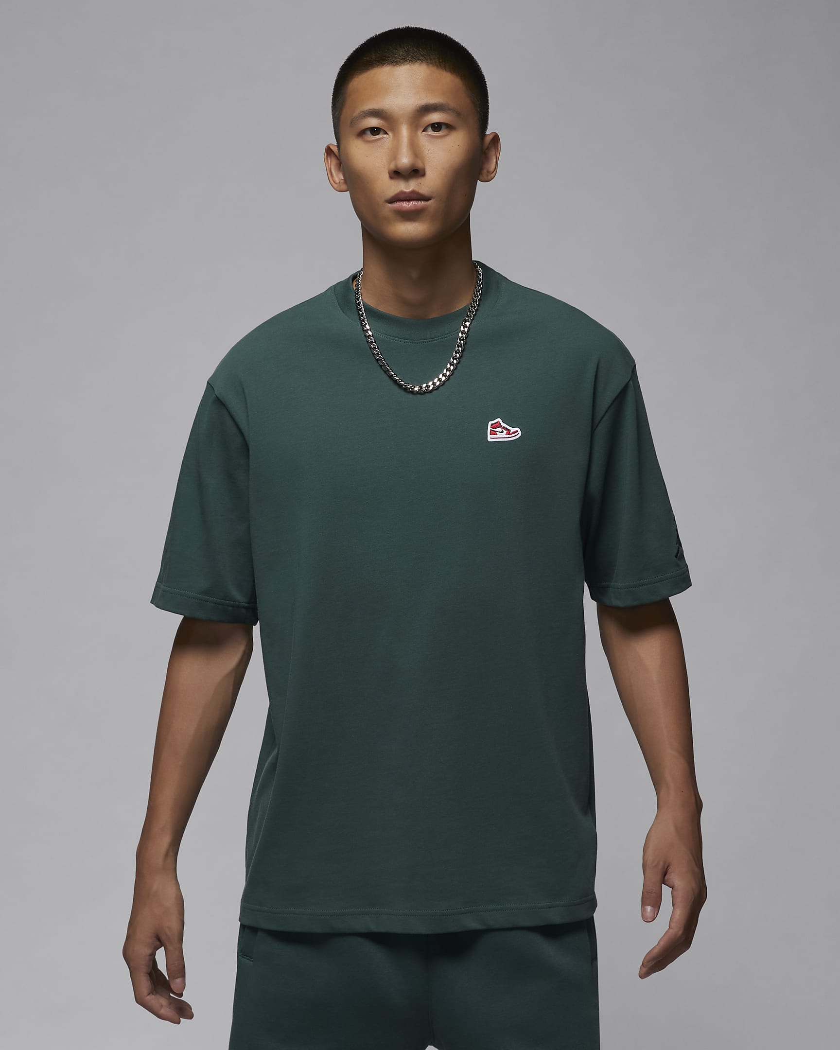 Jordan Brand Men's T-Shirt - Oxidised Green