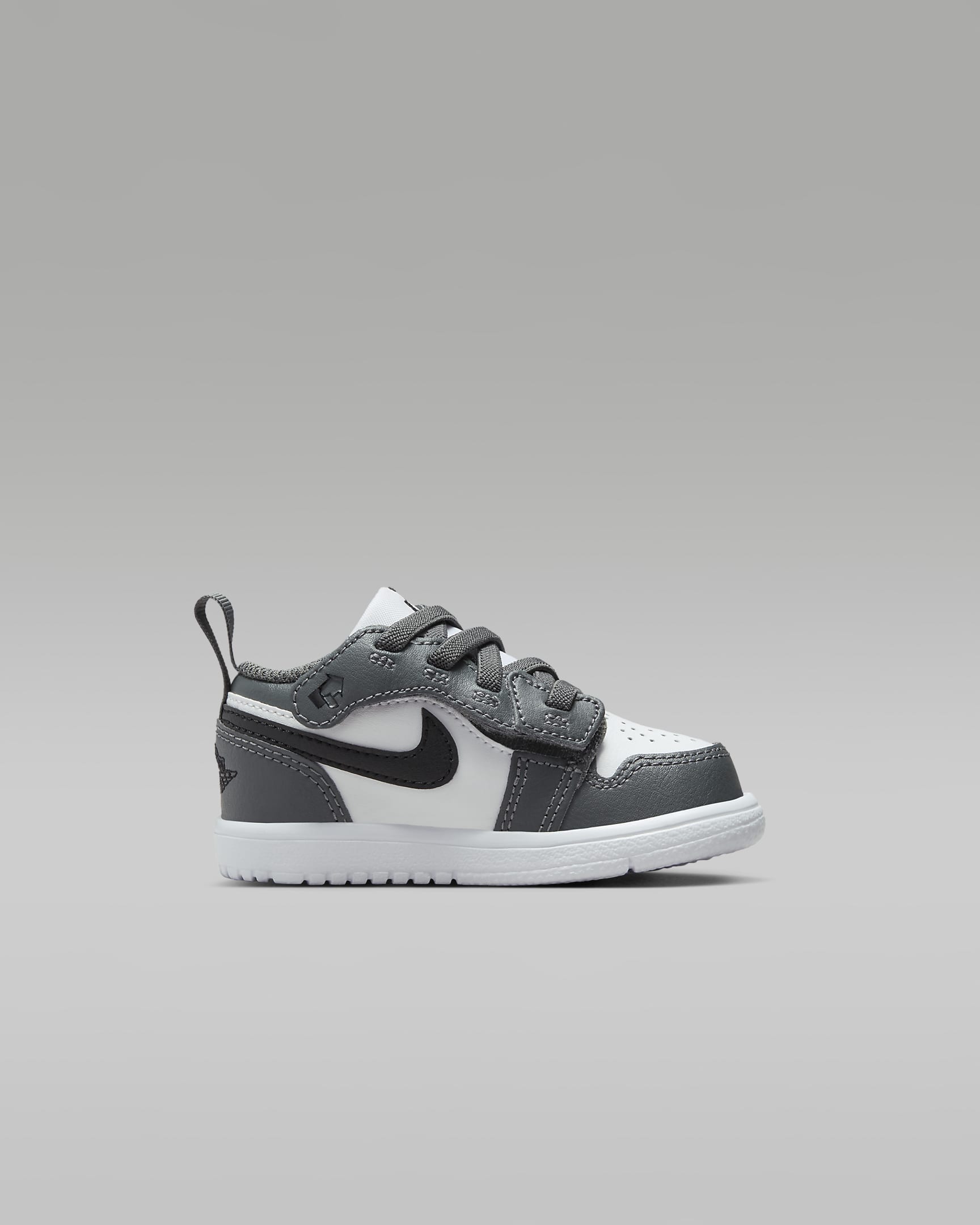 Jordan 1 Low Alt Baby/Toddler Shoes - White/Iron Grey/Black