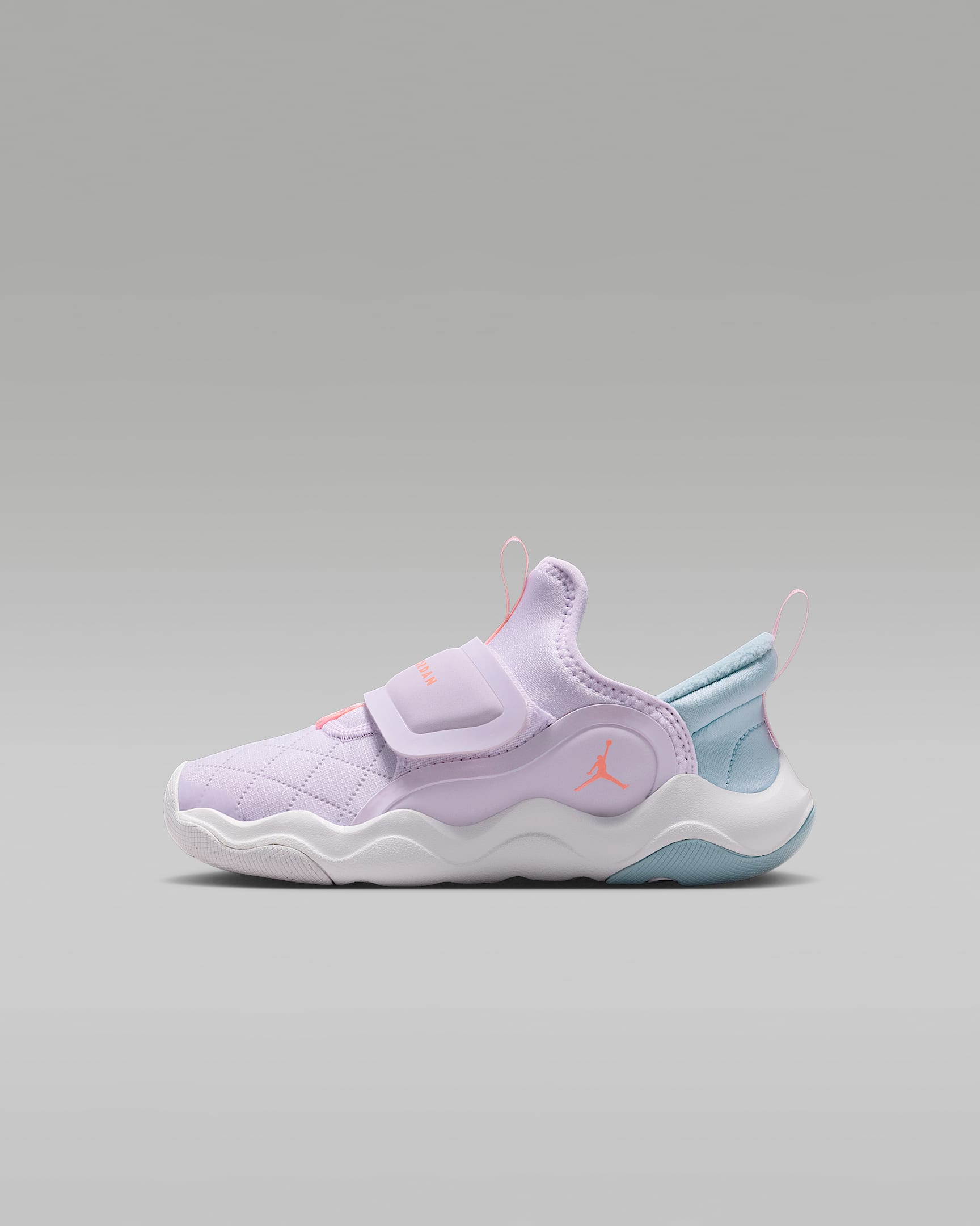 Jordan 23/7.2 EasyOn Little Kids' Shoes - Barely Grape/Ocean Bliss/White/Atomic Pink