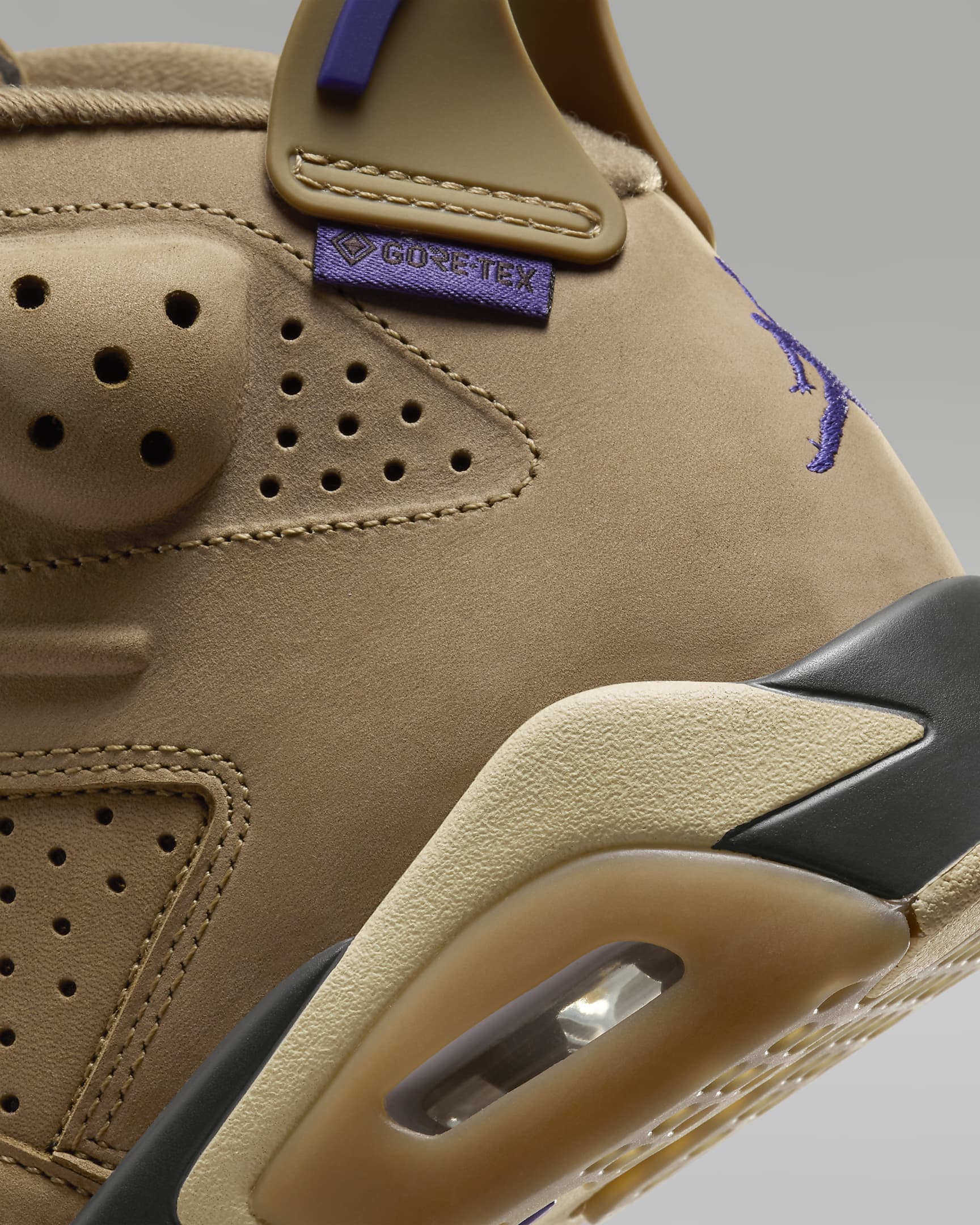 Air Jordan 6 GORETEX 'Brown Kelp' Women's Shoes. Nike SE