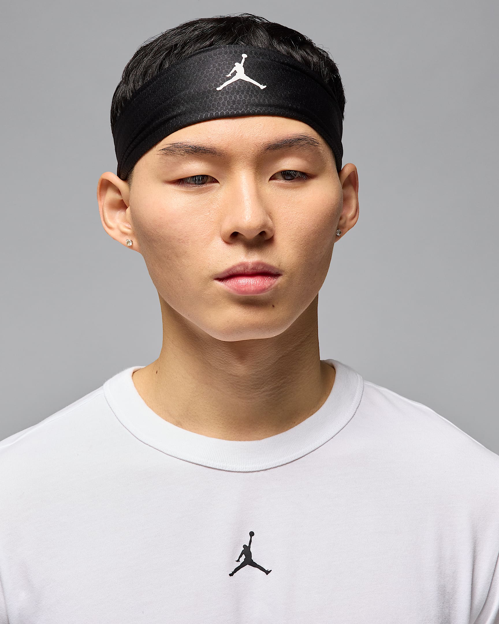 Jordan Performance Sport Dri-FIT Adjustable Headband - Black