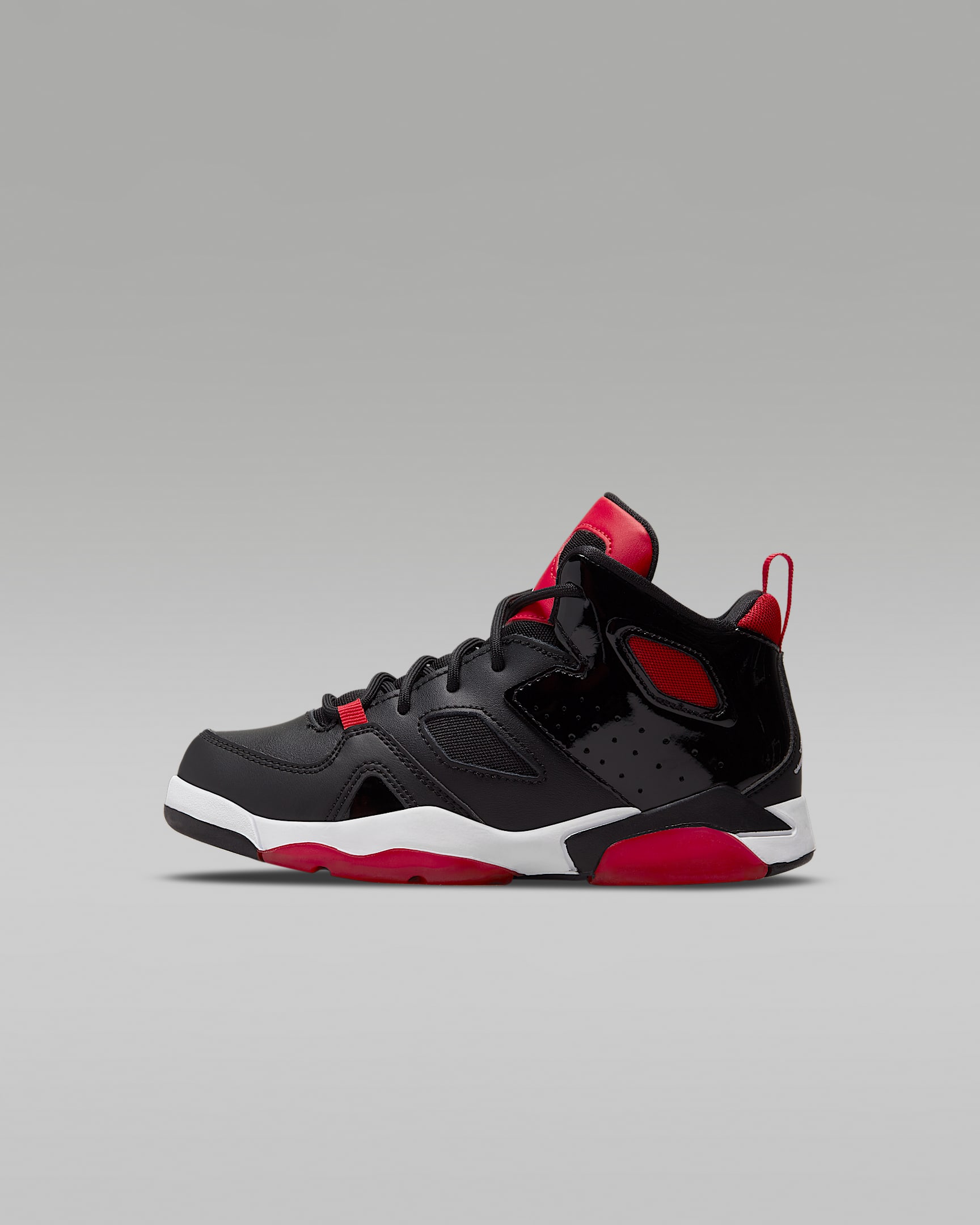 Jordan Flight Club '91 Younger Kids' Shoe - Black/University Red/White