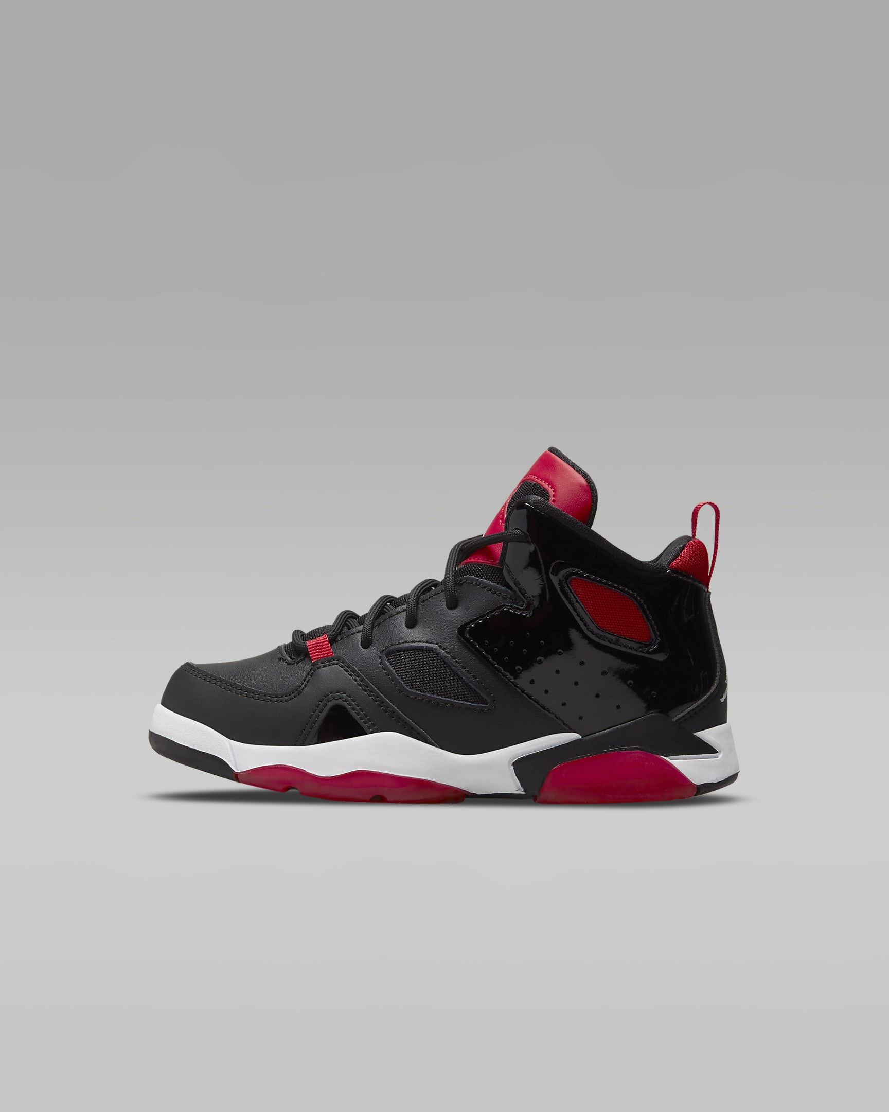 Jordan Flight Club '91 Younger Kids' Shoe - Black/University Red/White