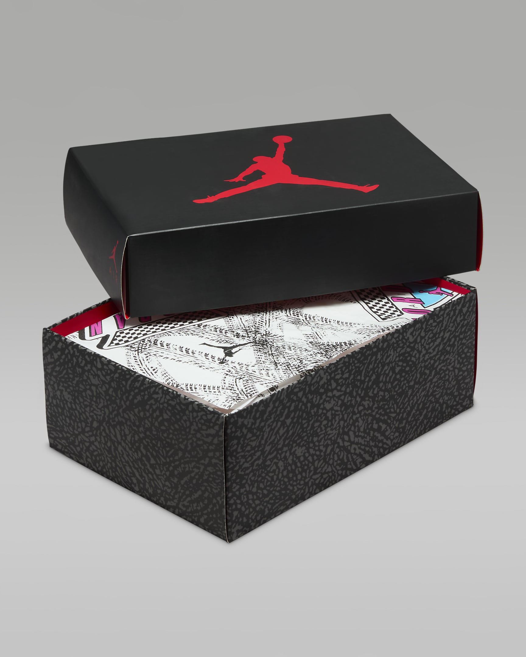 Air Jordan 3 Retro Older Kids' Shoes - Black/Hyper Jade/White/Siren Red