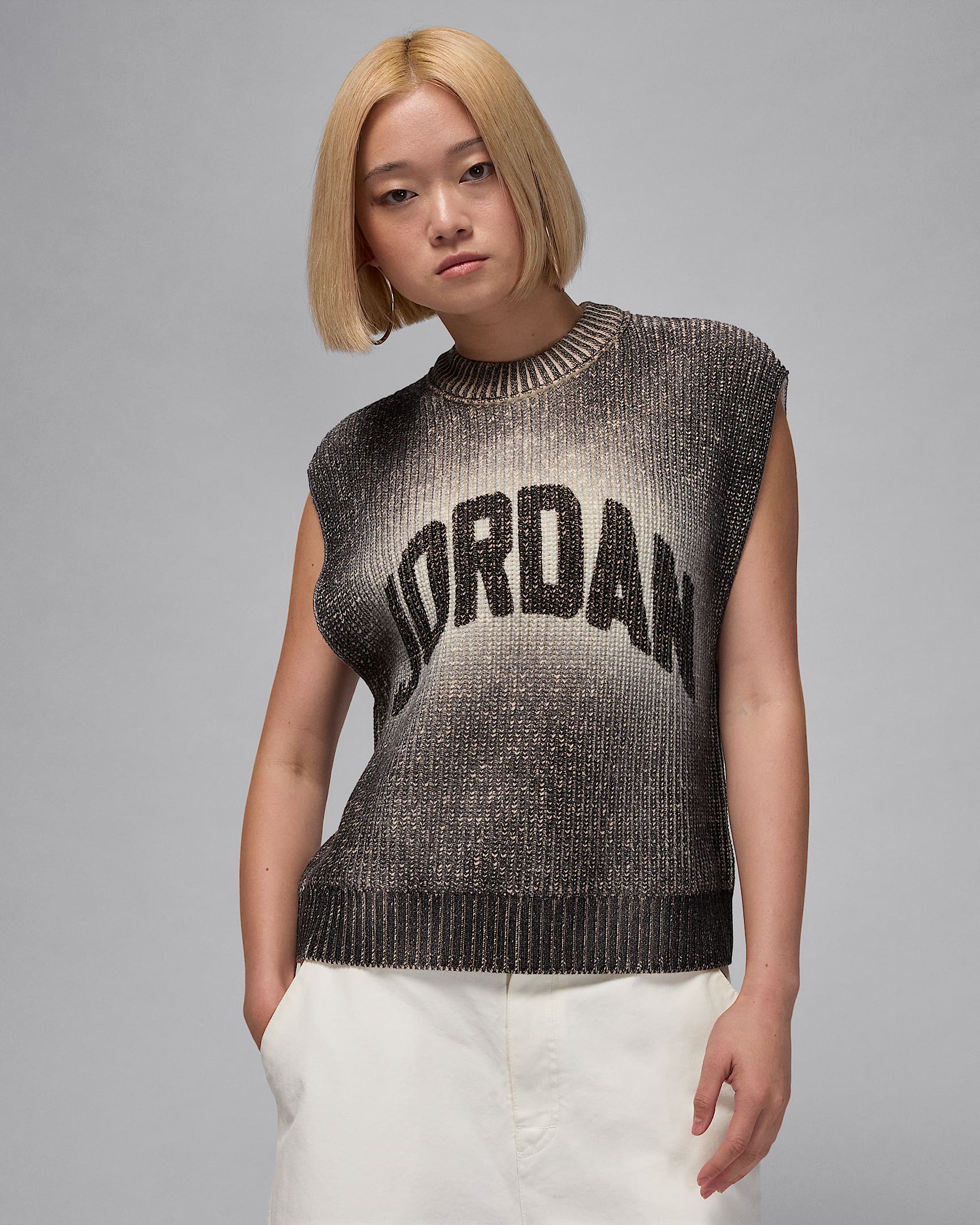 Jordan Flight Women's Knit Vest - Off Noir