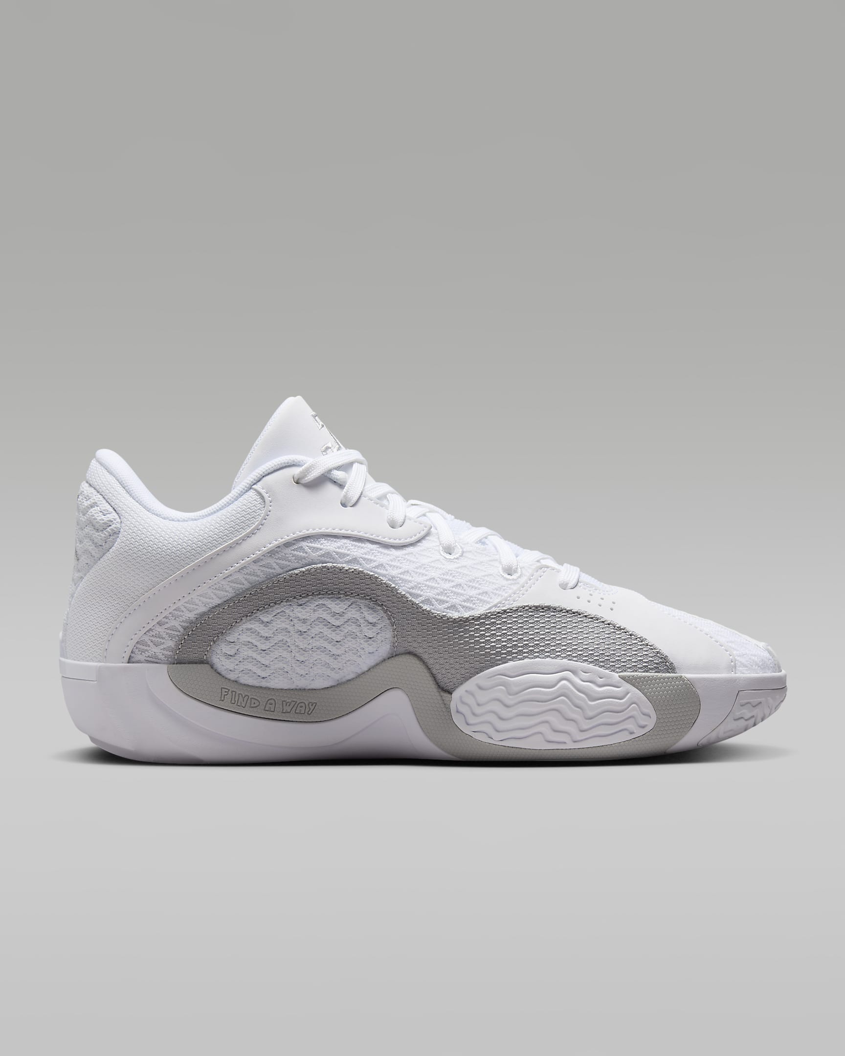 Tatum 2 PF Basketball Shoes - White/Grey Fog/Grey Fog