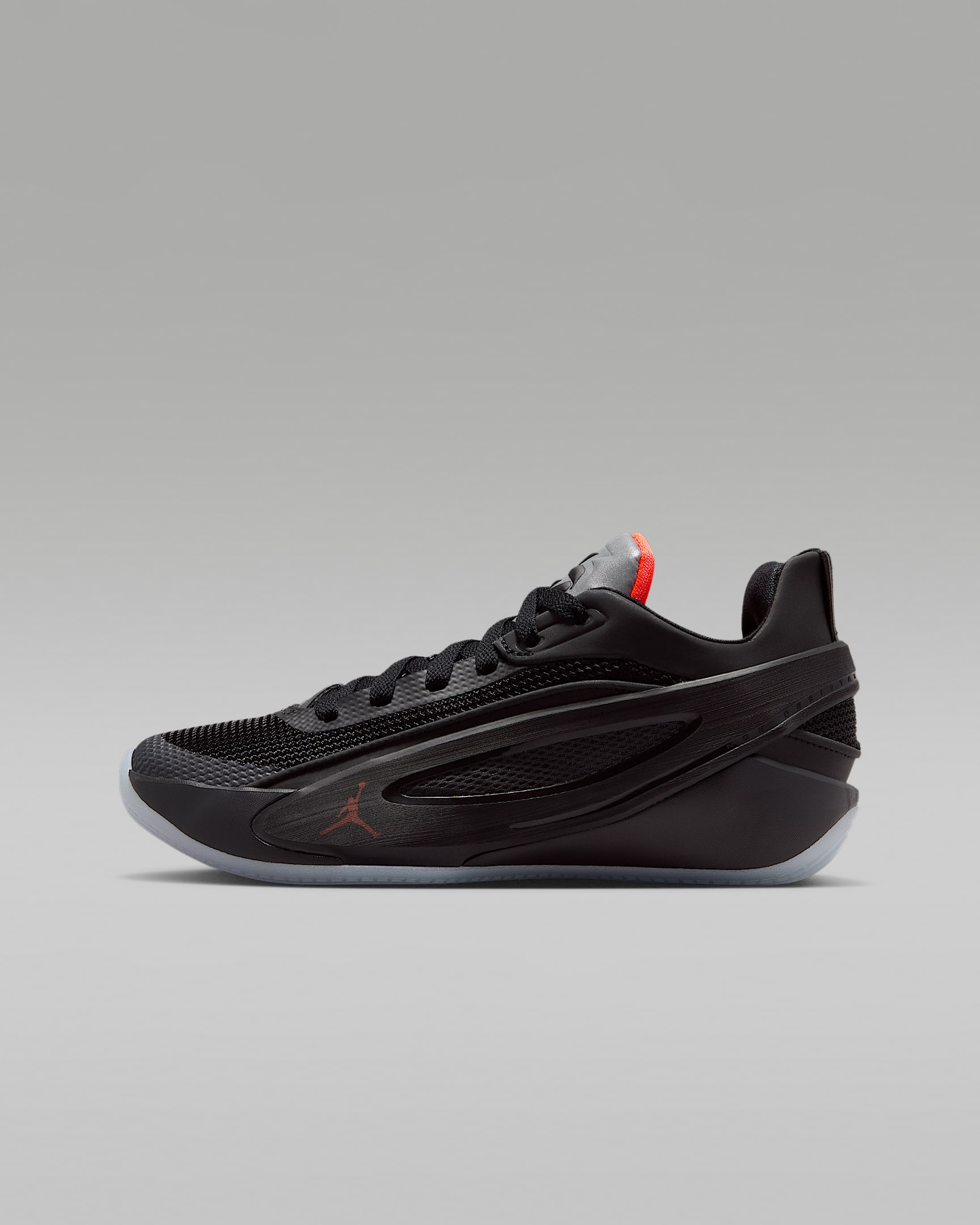 รองเท้าบาสเก็ตบอลเด็กโต Luka 5 "Black Metallic" - ดำ/Bright Crimson