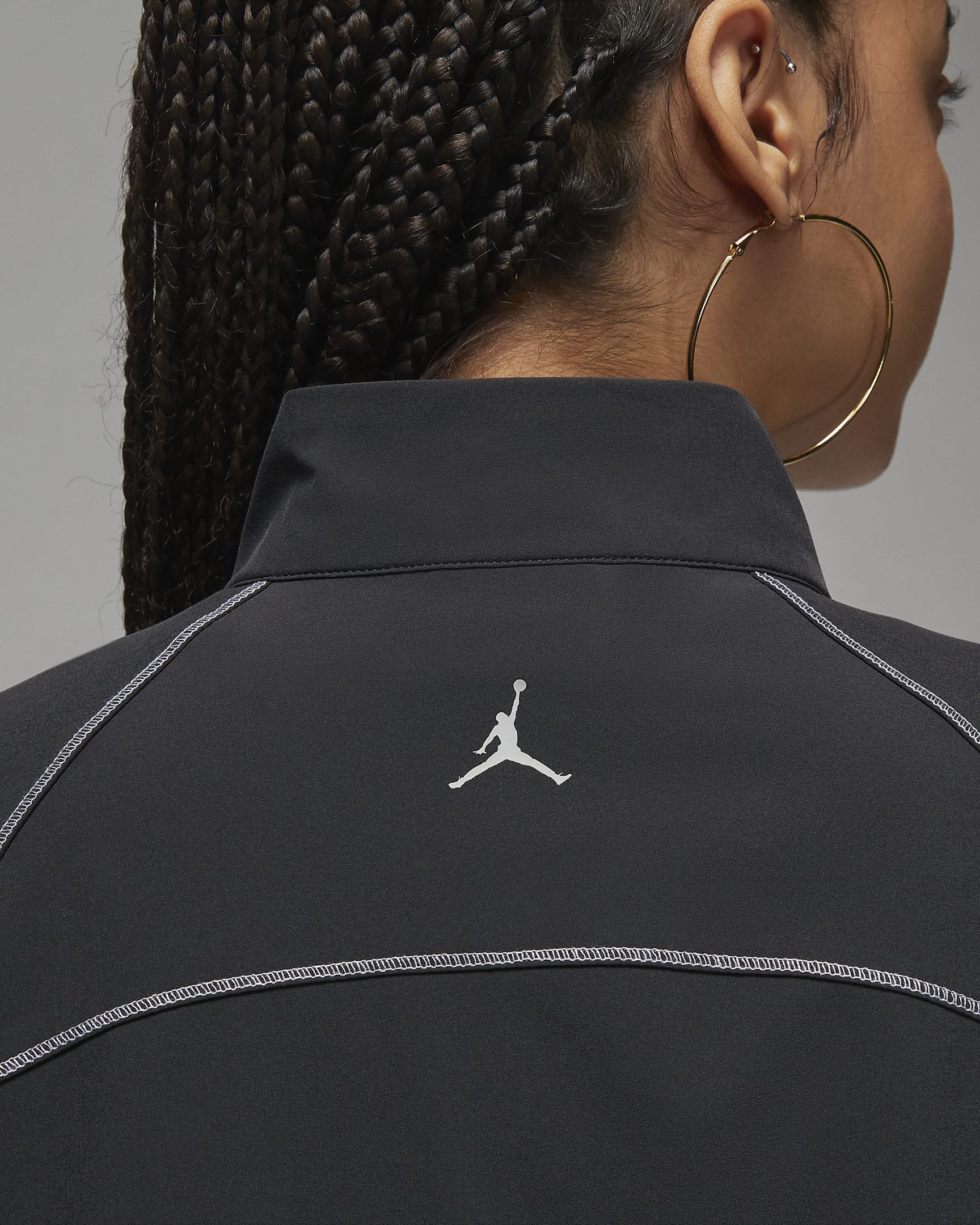 Jordan Sport Chaqueta - Mujer - Negro/Stealth/Stealth