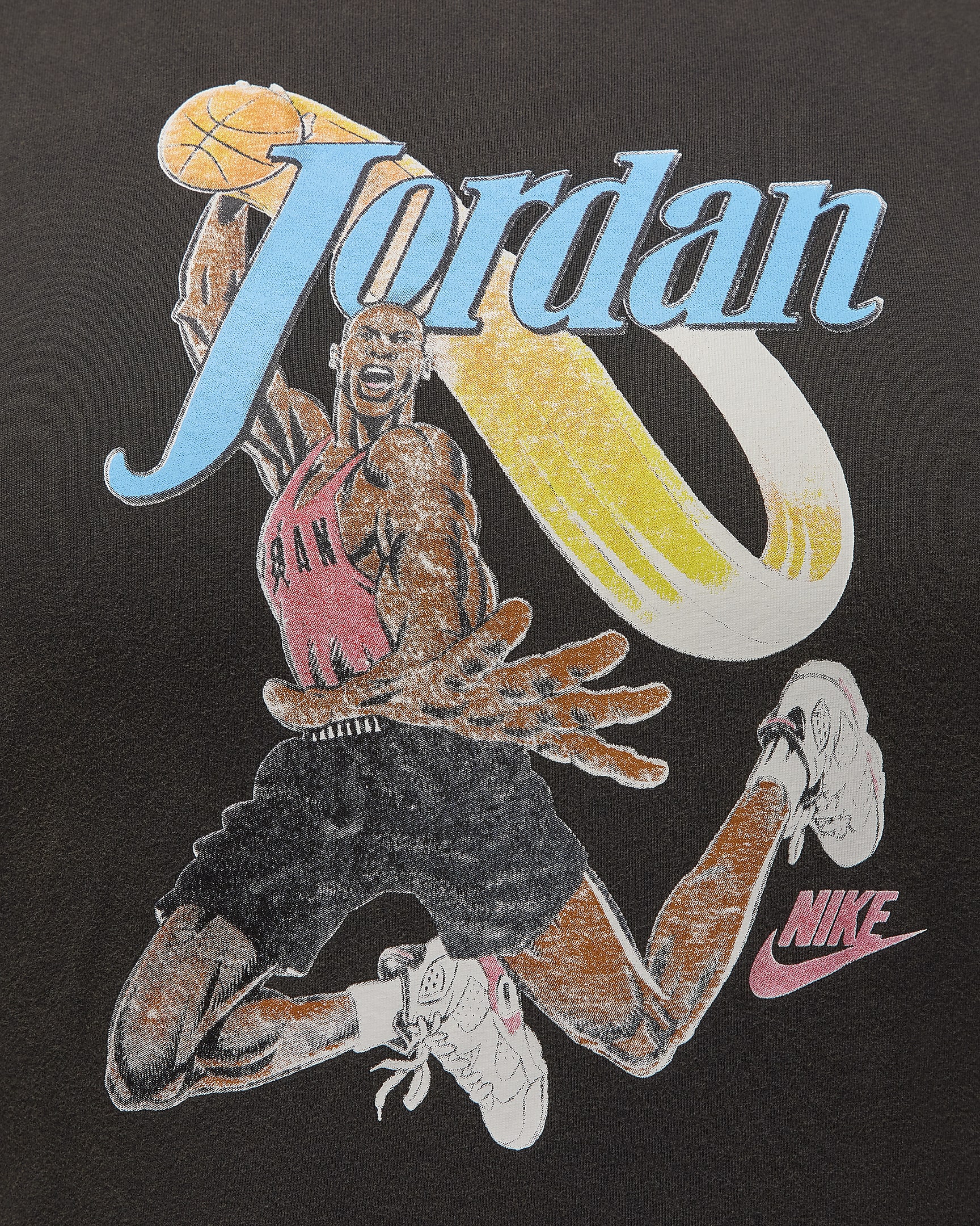 Jordan Women's Graphic Girlfriend T-Shirt (Plus Size) - Off Noir/White