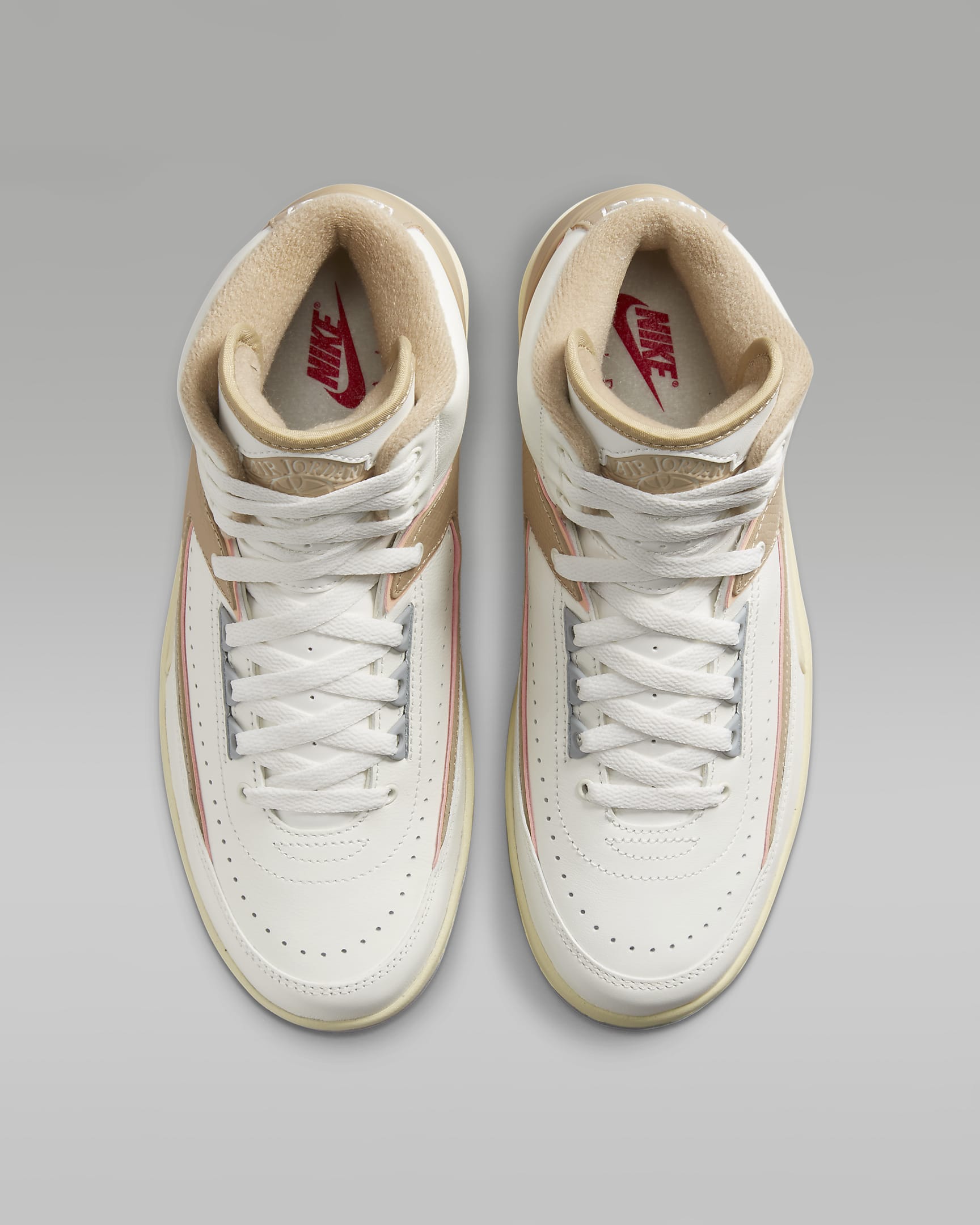 Air Jordan 2 Retro Women's Shoes - Sail/Sunset Haze/Muslin/Desert