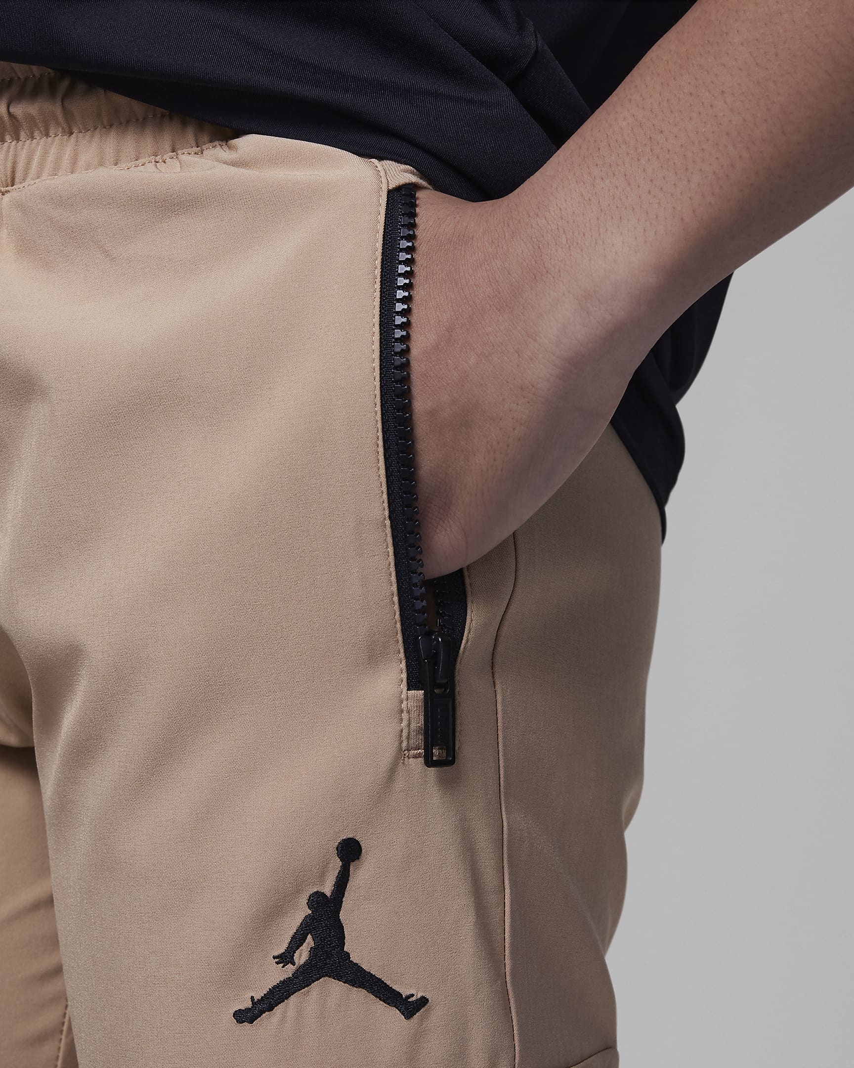 Jordan Post Up Cargo Pants Hose für ältere Kinder - Hemp