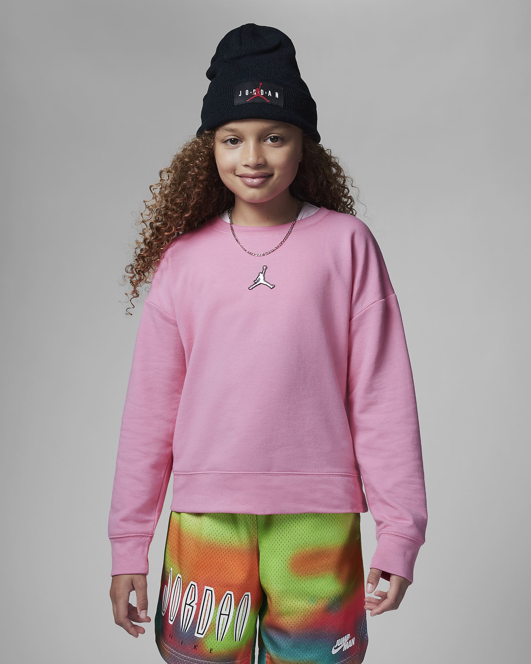 Sweat-shirt Jordan Essentials pour Fille plus âgée - Pinksicle