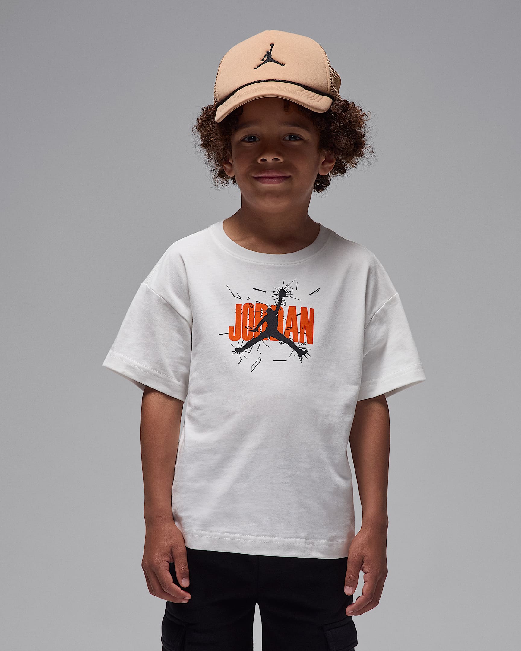 Jordan Little Kids' '85 Shatter T-Shirt - Sail