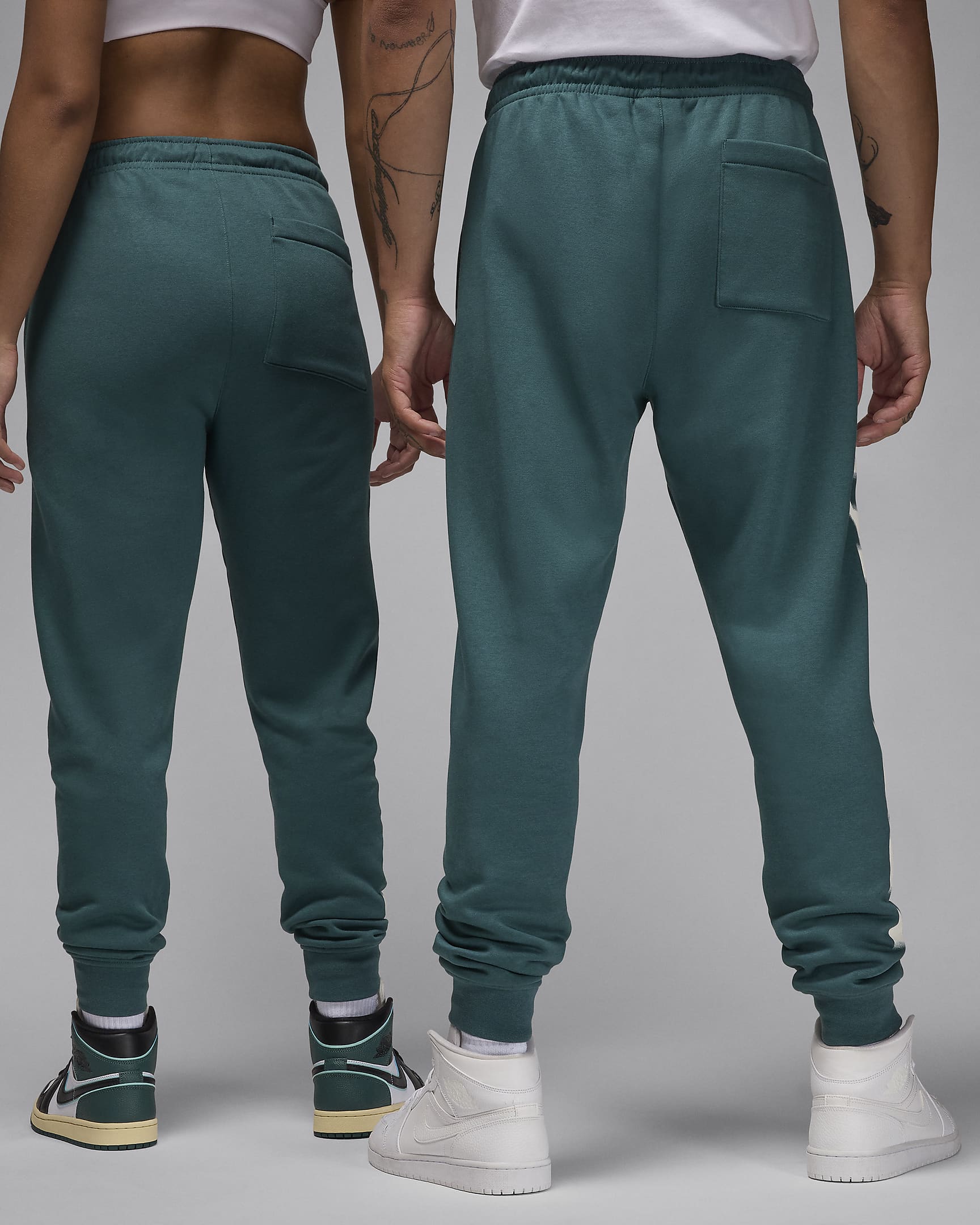 Pants de tejido Fleece para hombre Jordan MVP - Verde oxidado/Vela/Vela