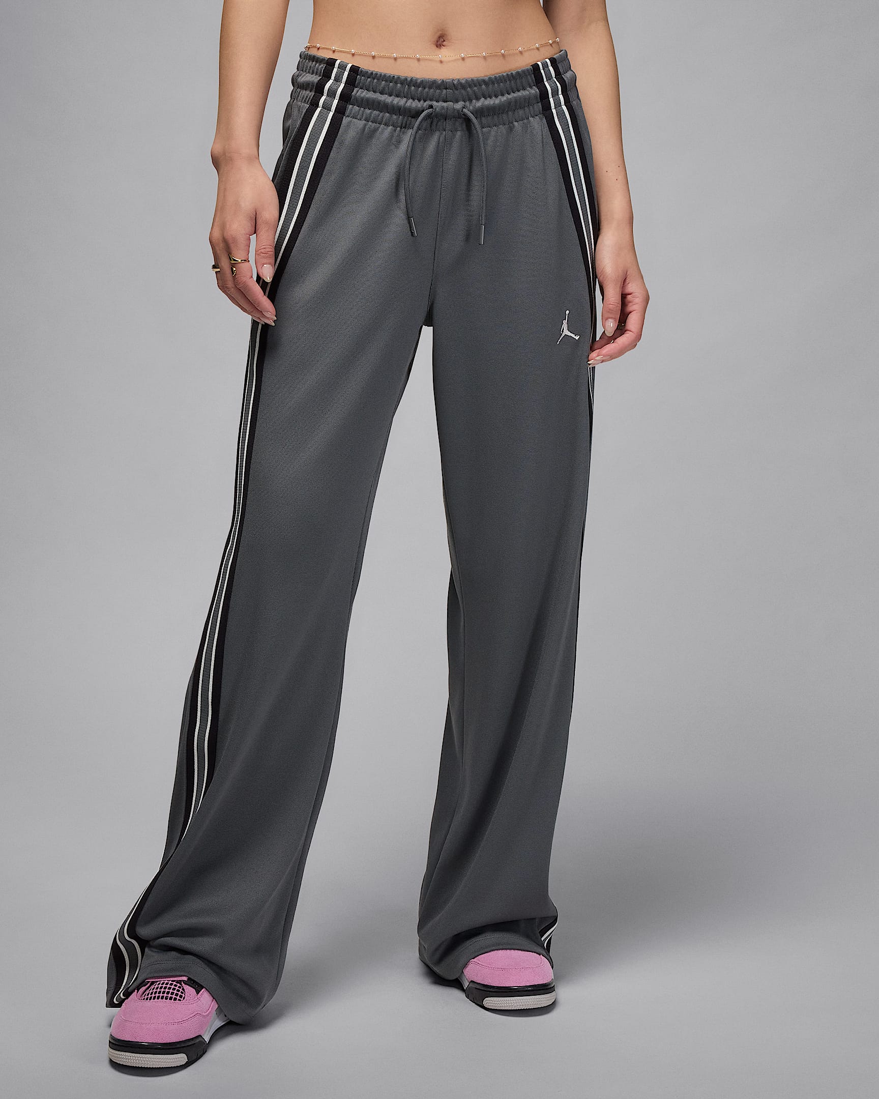 Jordan Brooklyn Women's Track Pants - Iron Grey/Black/Sail/Sail