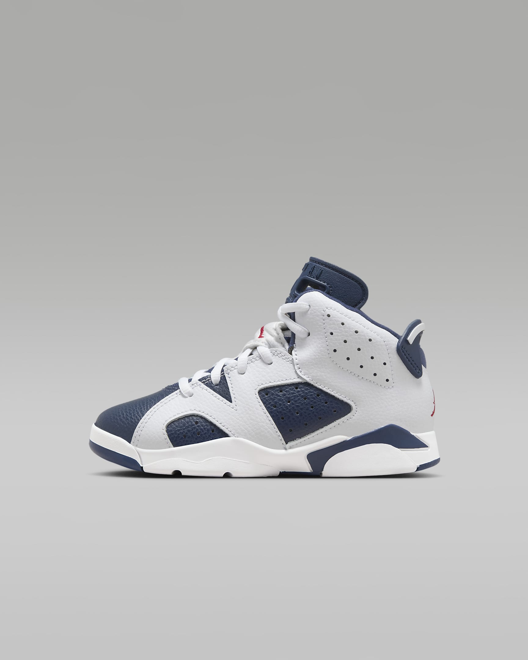 Jordan 6 Retro 'White and Midnight Navy' kleuterschoenen. Nike NL