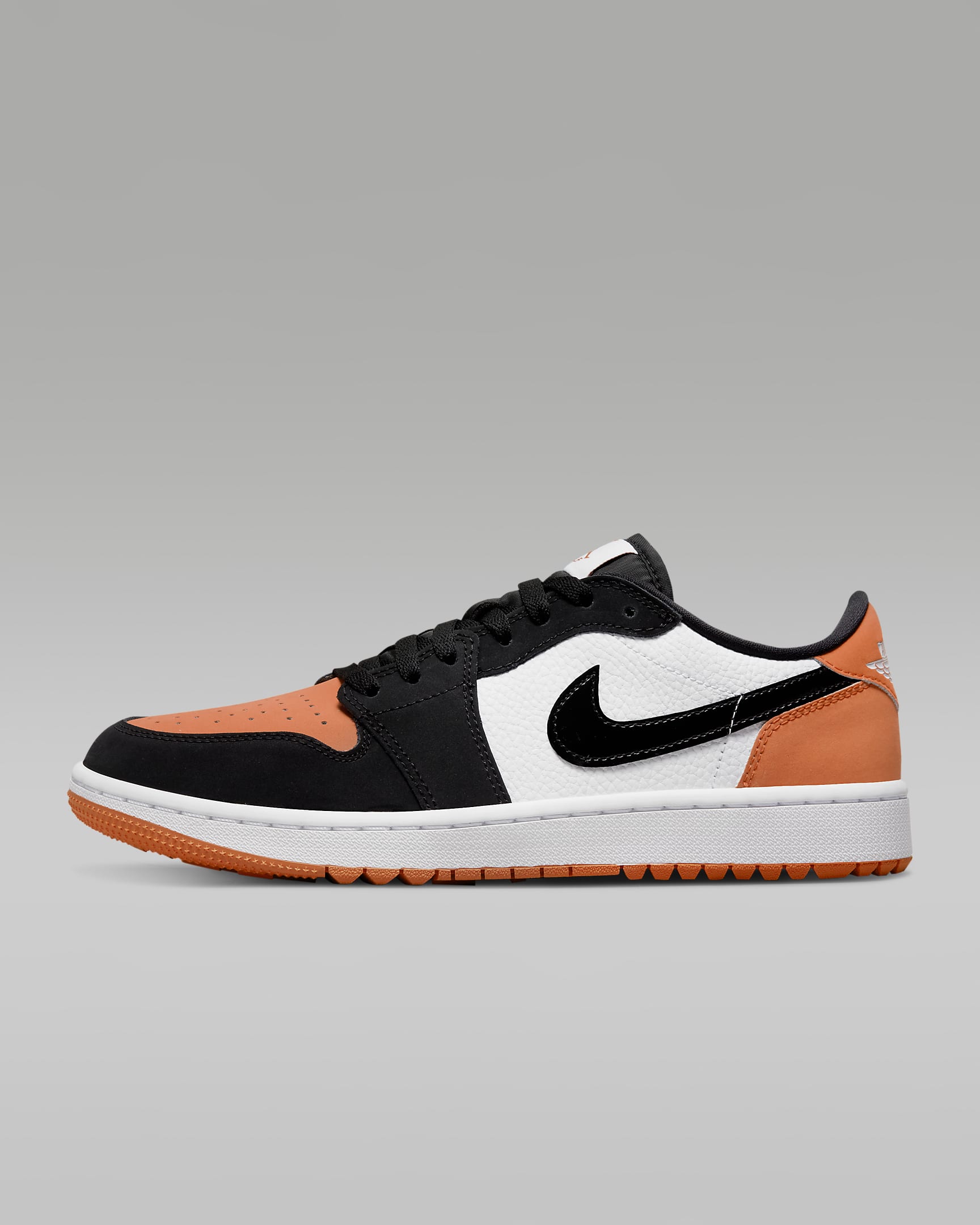 Air Jordan 1 Low G Golf Shoes - Starfish/White/Black