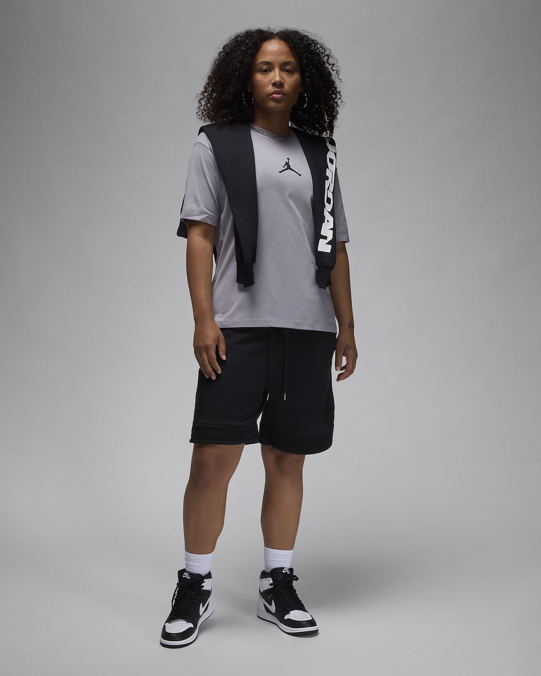 Jordan Essential Women's T-Shirt - Cement Grey