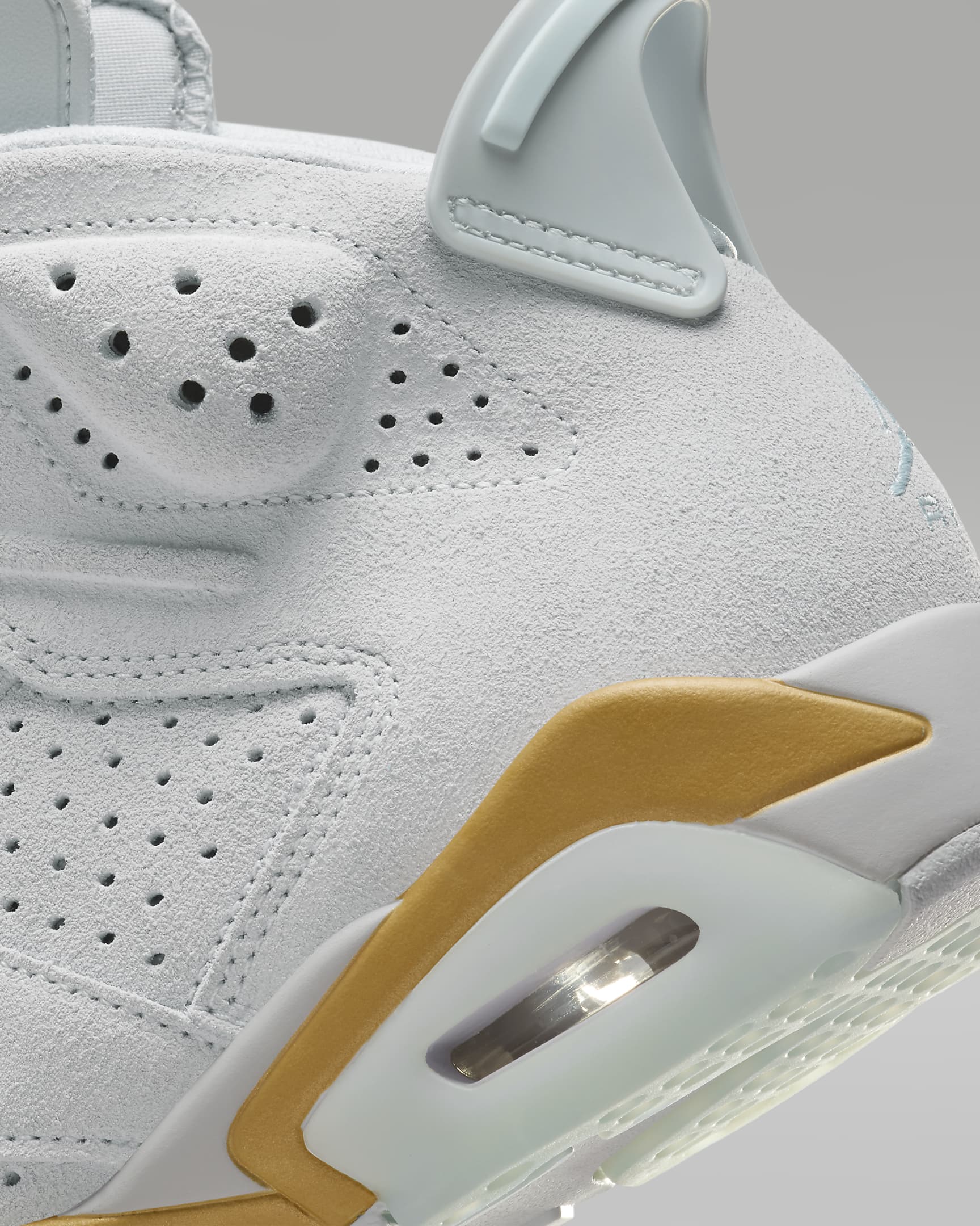 Air Jordan 6 Retro "Pearl" Women's Shoe - Pure Platinum/Metallic Gold/Coconut Milk/Glacier Blue