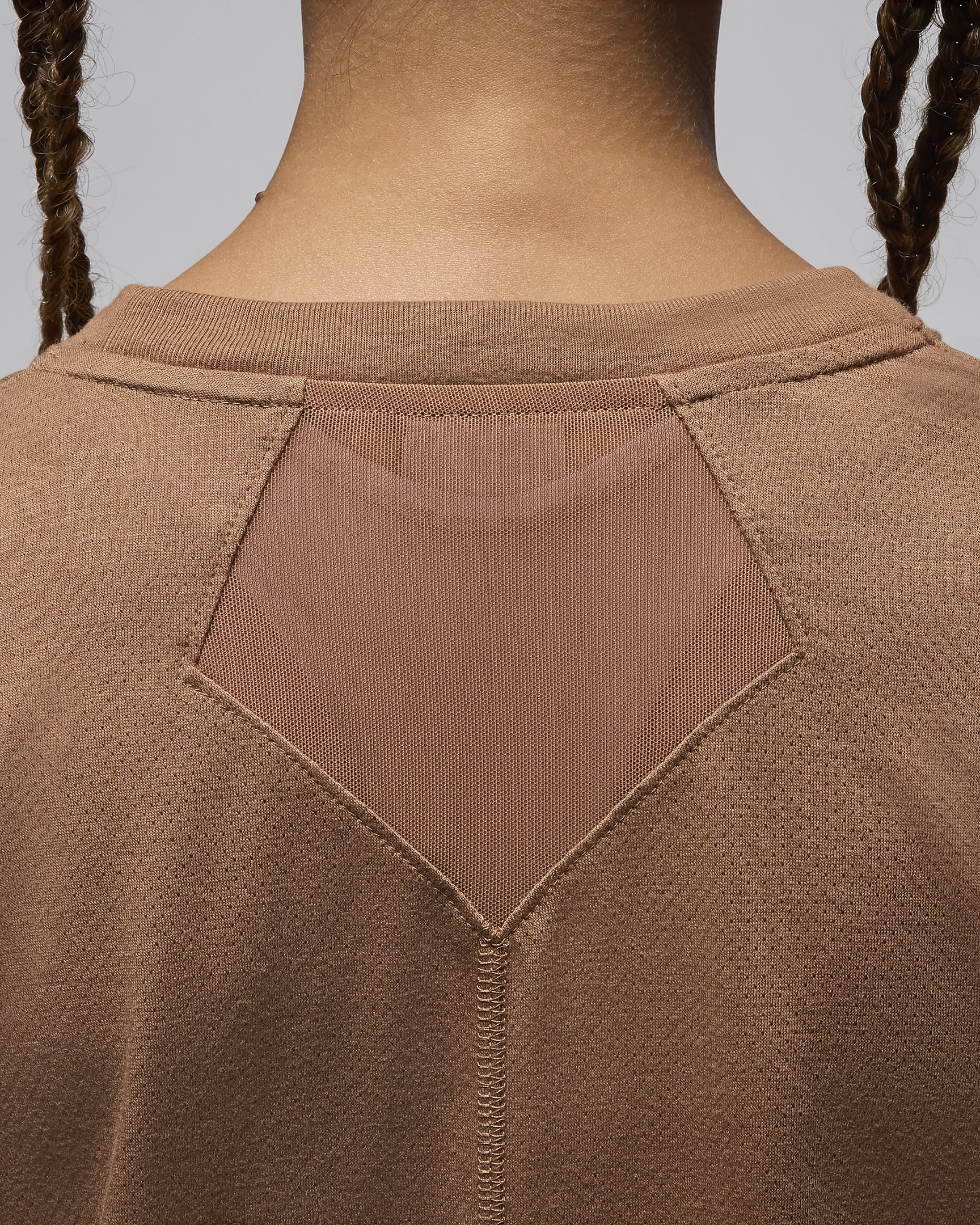 Jordan Sport Diamond Kurzarmshirt für Damen - Archaeo Brown