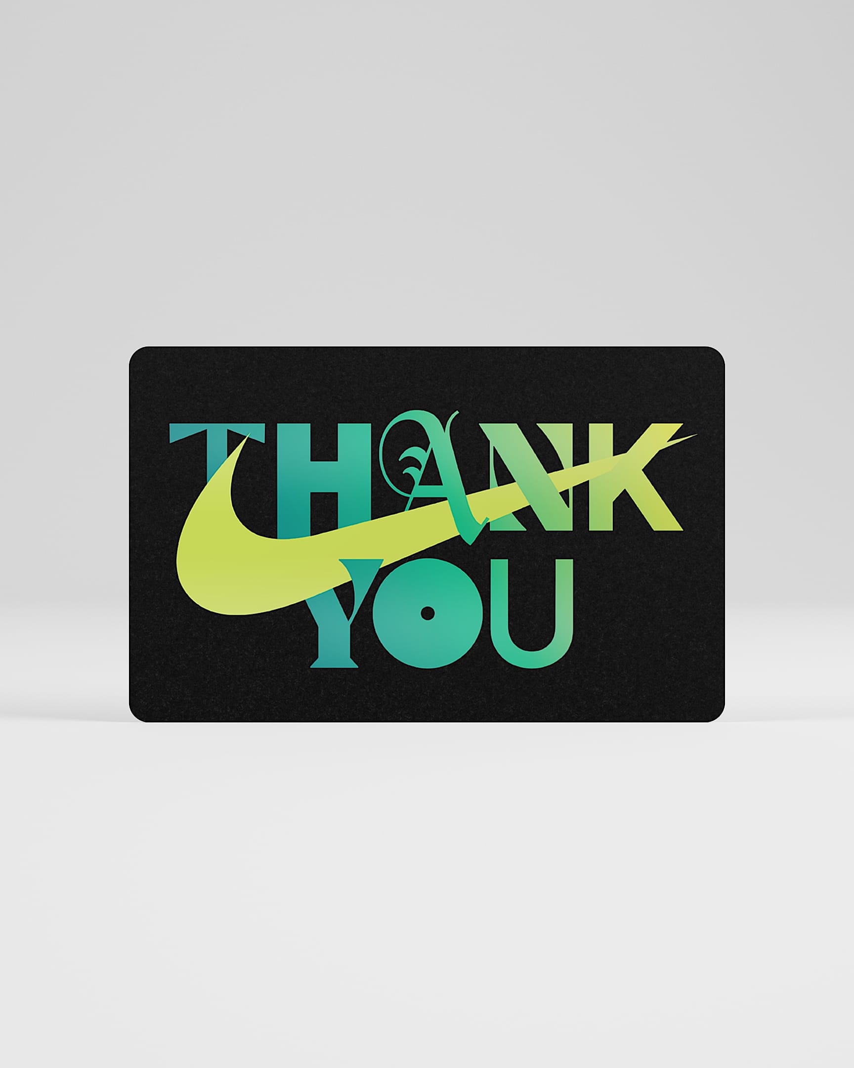 Nike Digital Gift Card Emailed in Approximately 2 Hours or Less - Black