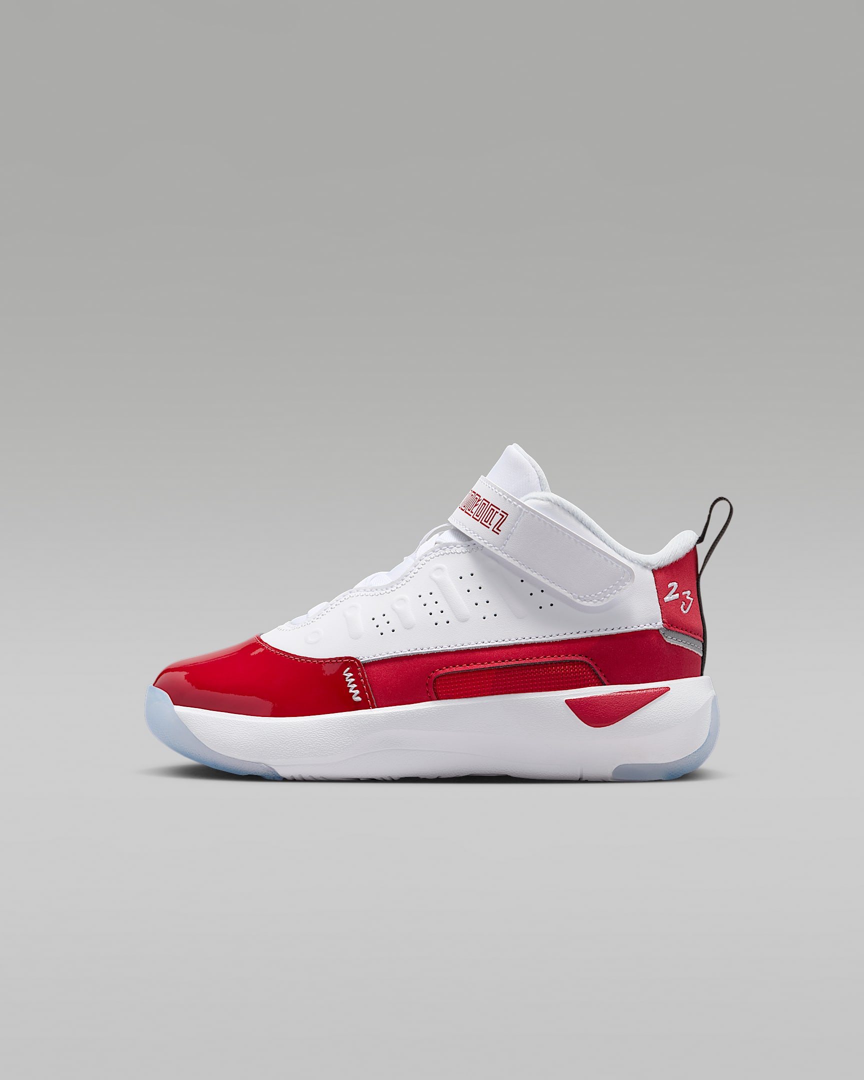 Jordan Max Aura 7 Younger Kids' Shoes - White/Gym Red/Black/White