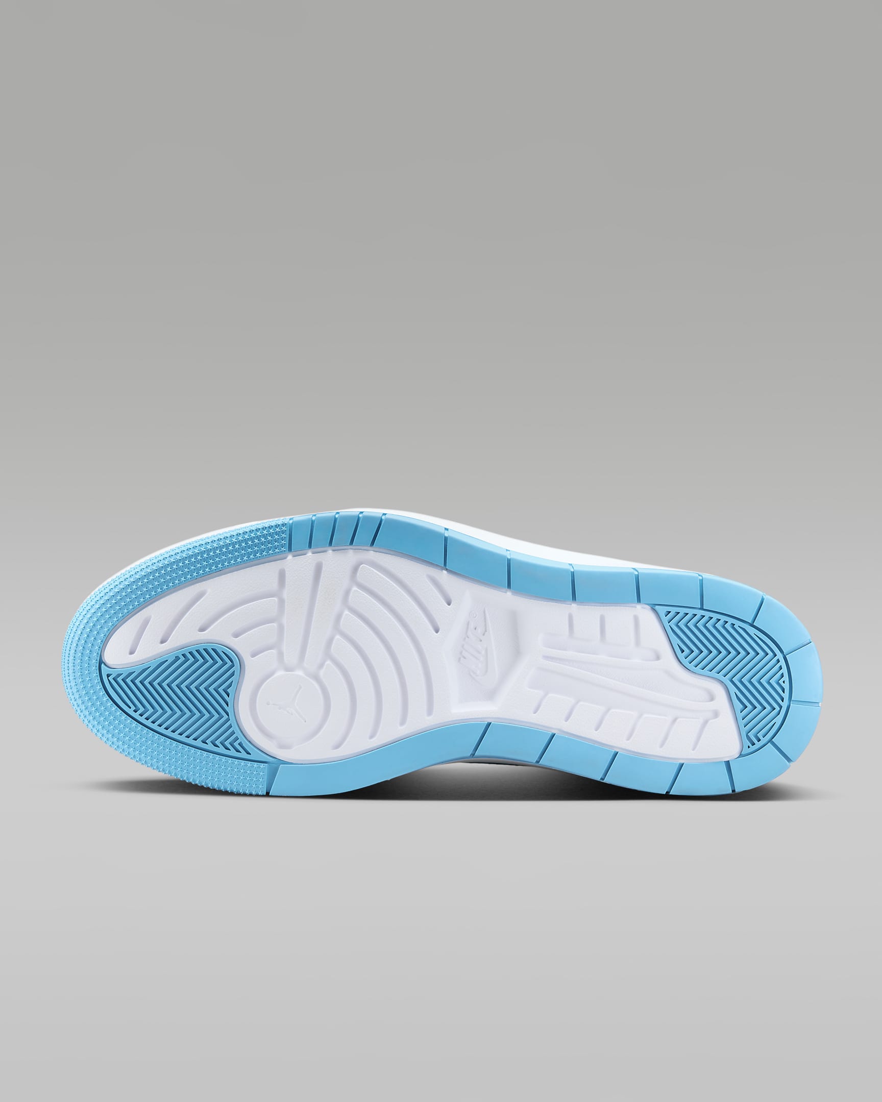 Air Jordan 1 Elevate High Women's Shoes - White/White/Dark Powder Blue