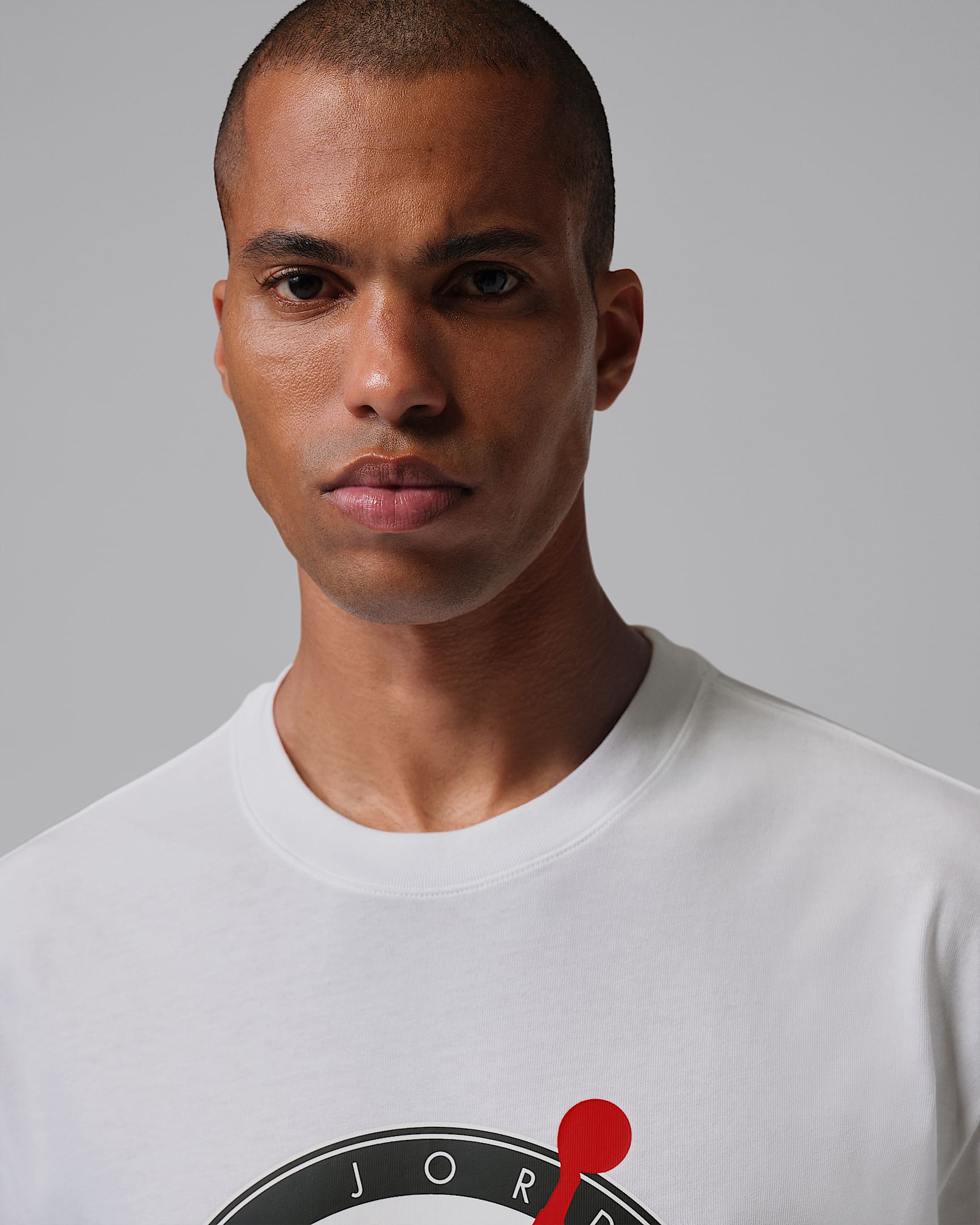 Jordan Flight Club Men's T-Shirt - White/University Red