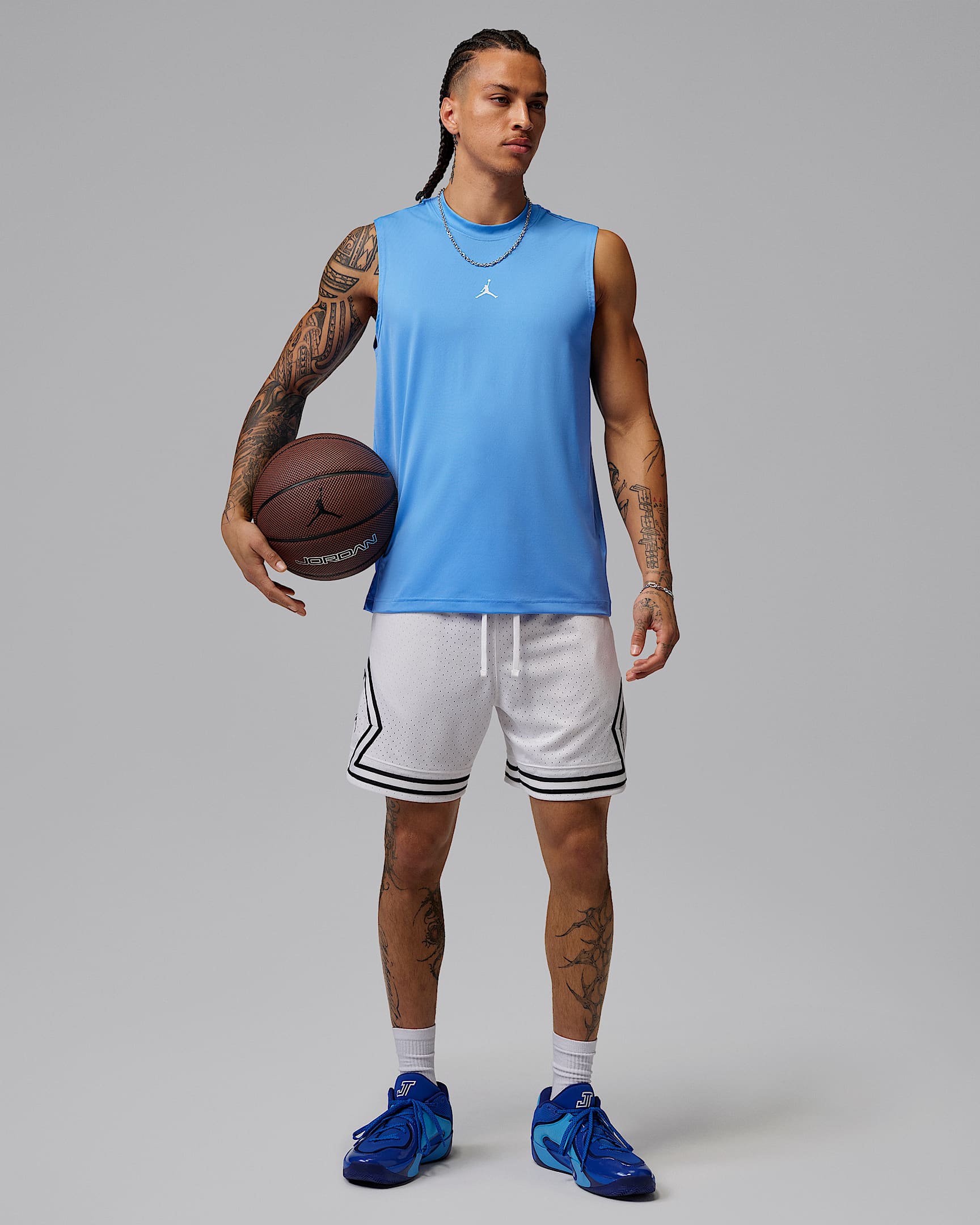 Jordan Sport Essentials Men's Dri-FIT Sleeveless Top - University Blue