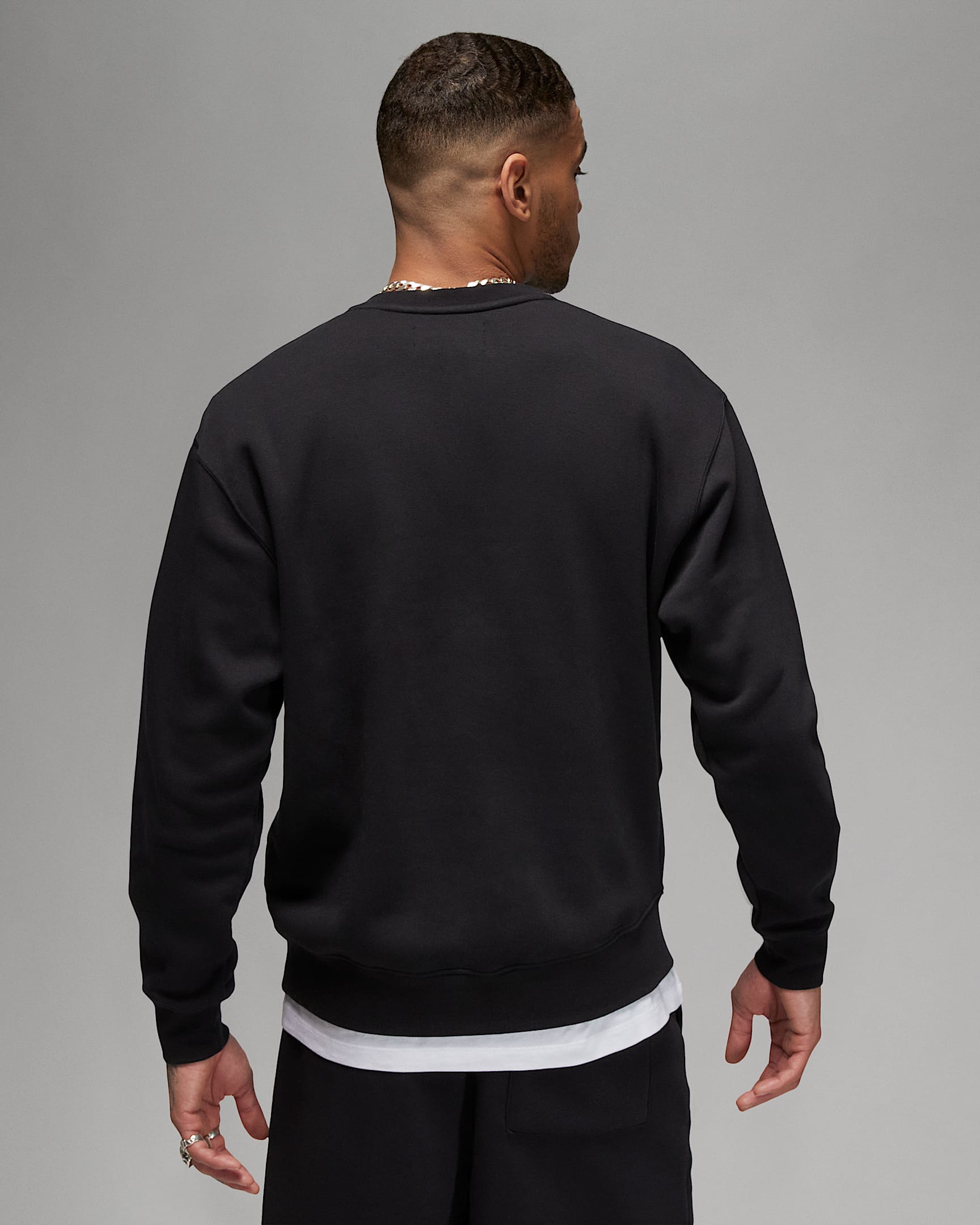 Jordan Essentials Men's Fleece CrewNeck Sweatshirt. Nike UK