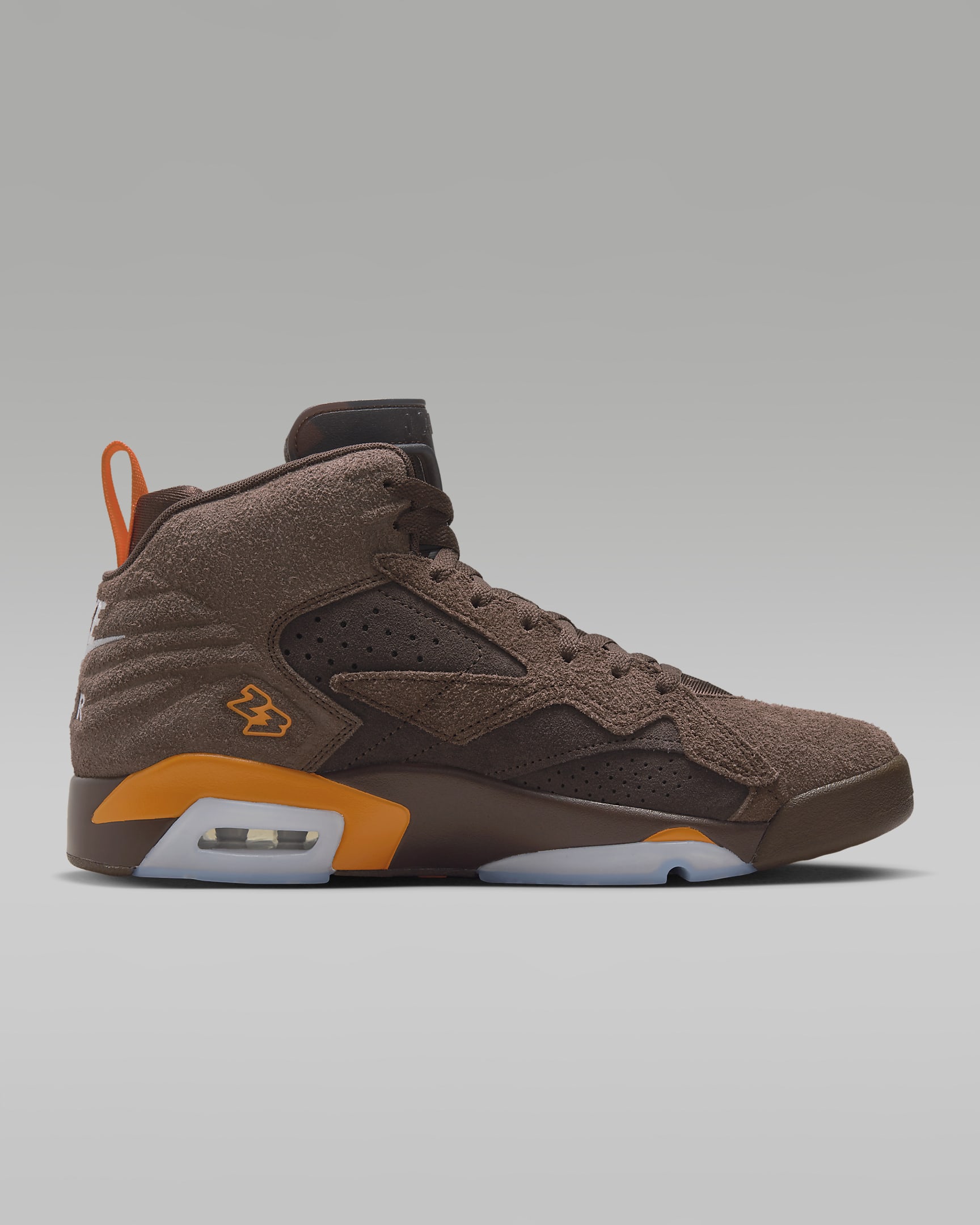 Jumpman MVP Erkek Ayakkabısı - Track Brown/Beyaz/Magma Orange