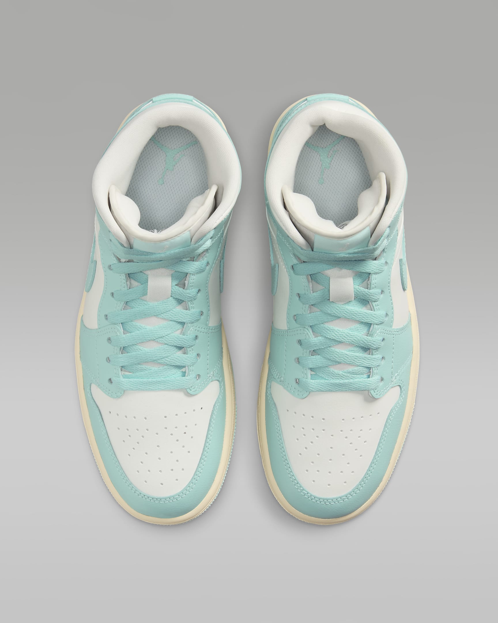 Air Jordan 1 Mid Women's Shoes - Sail/Muslin/Light Dew