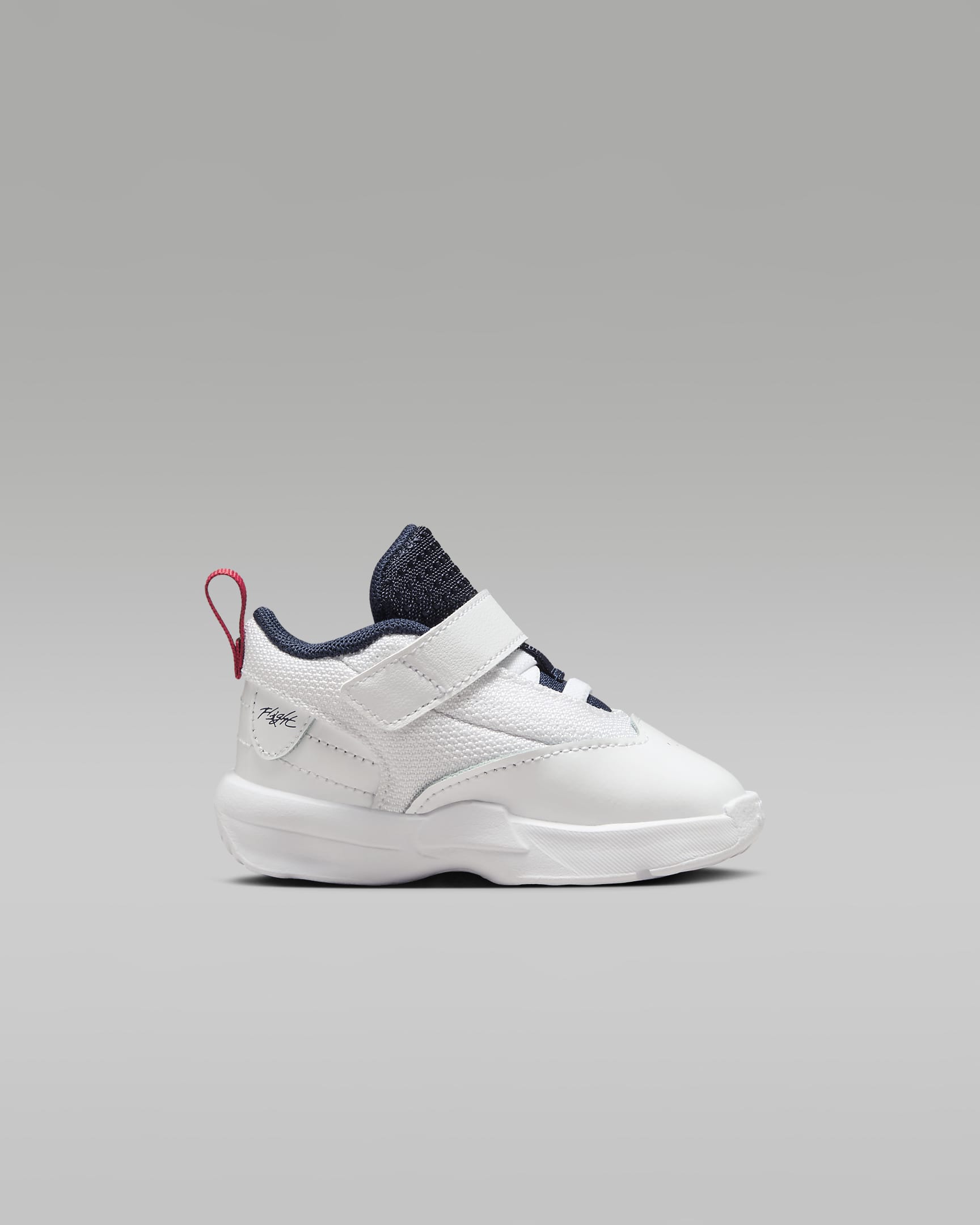 Tenis para bebé e infantil Jordan Max Aura 6 - Blanco/Rojo universitario/Azul marino medianoche