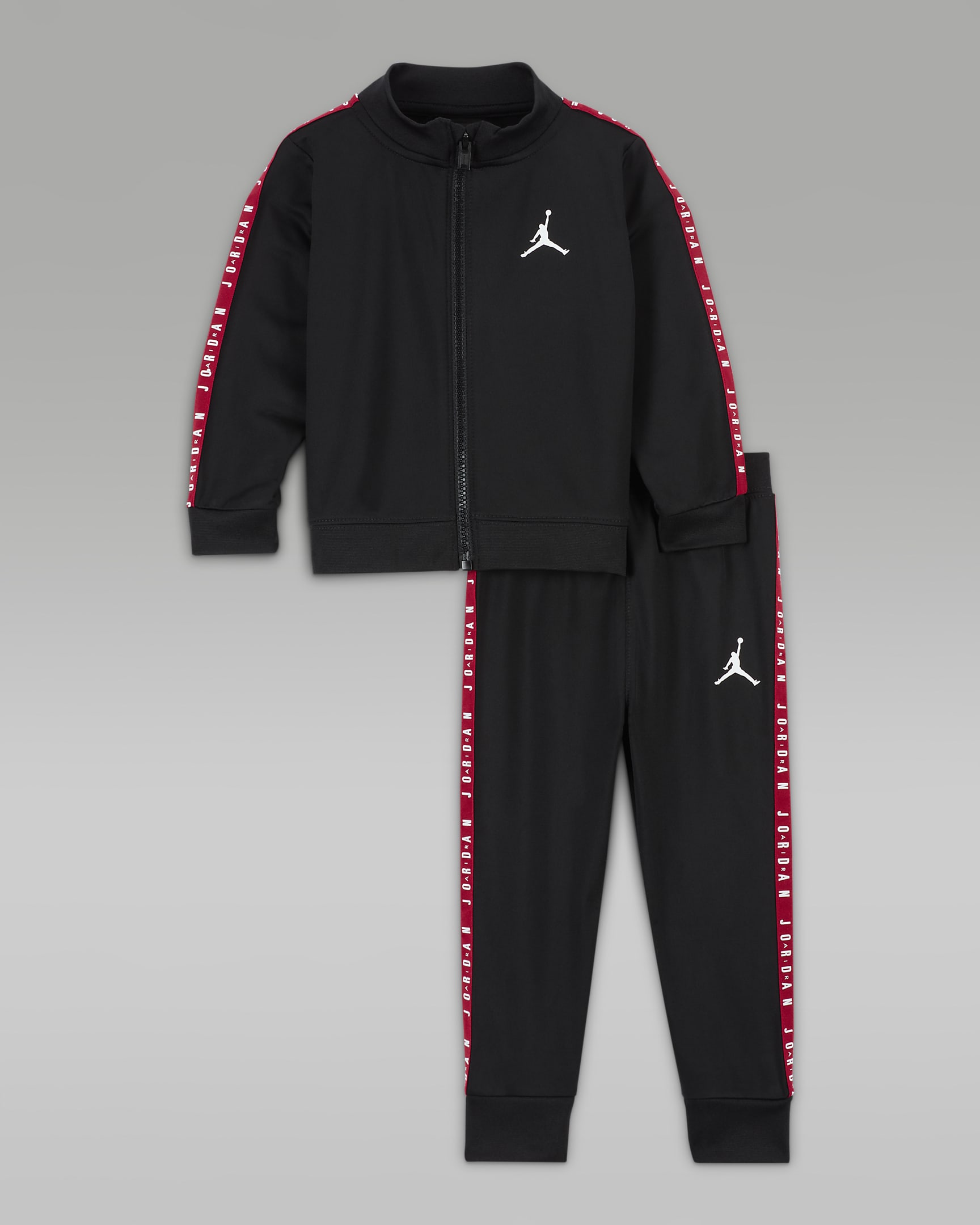 Air Jordan Baby (12-24M) 2-Piece Tricot Set - Black