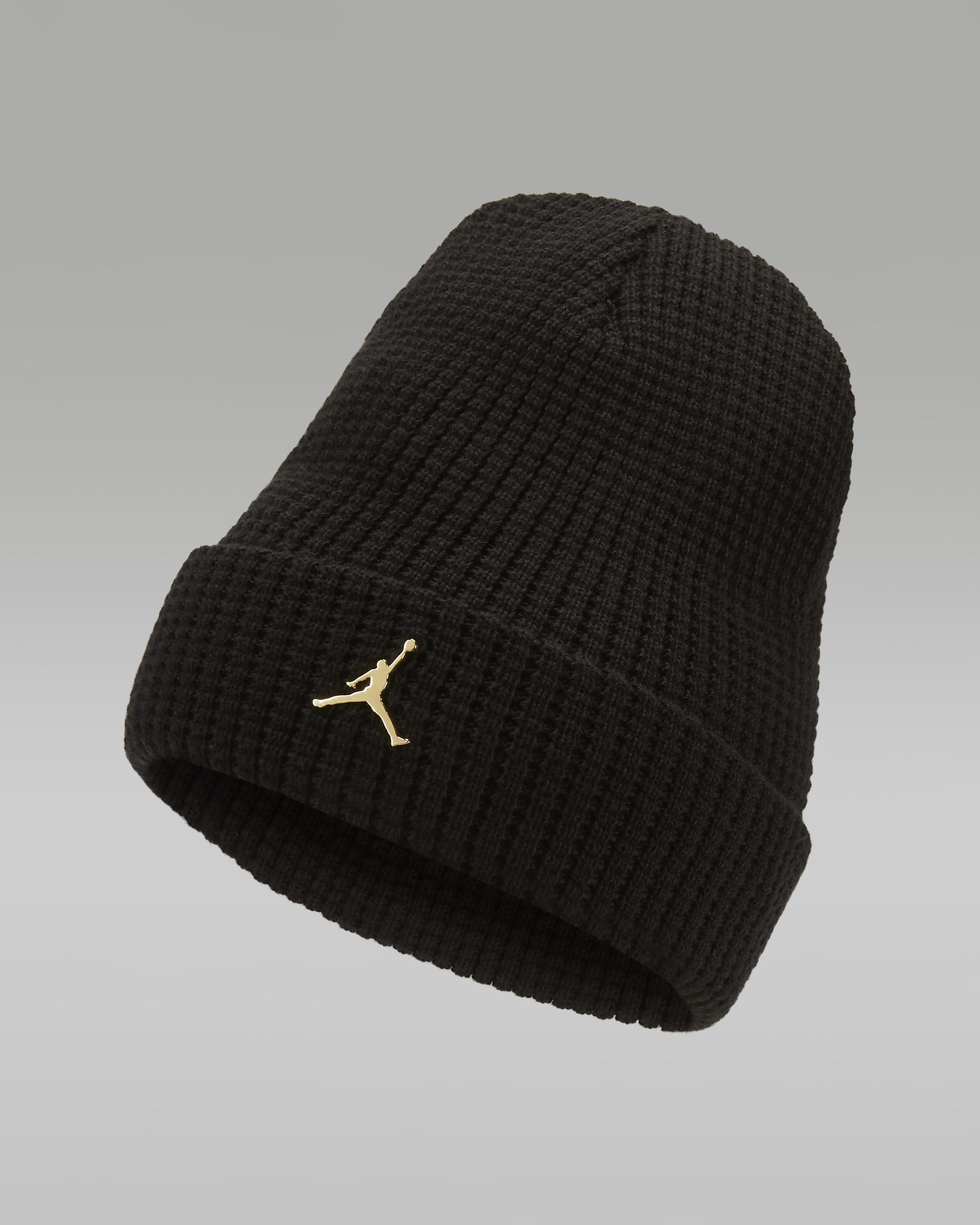 Jordan Utility-Beanie - Schwarz/Metallic Gold