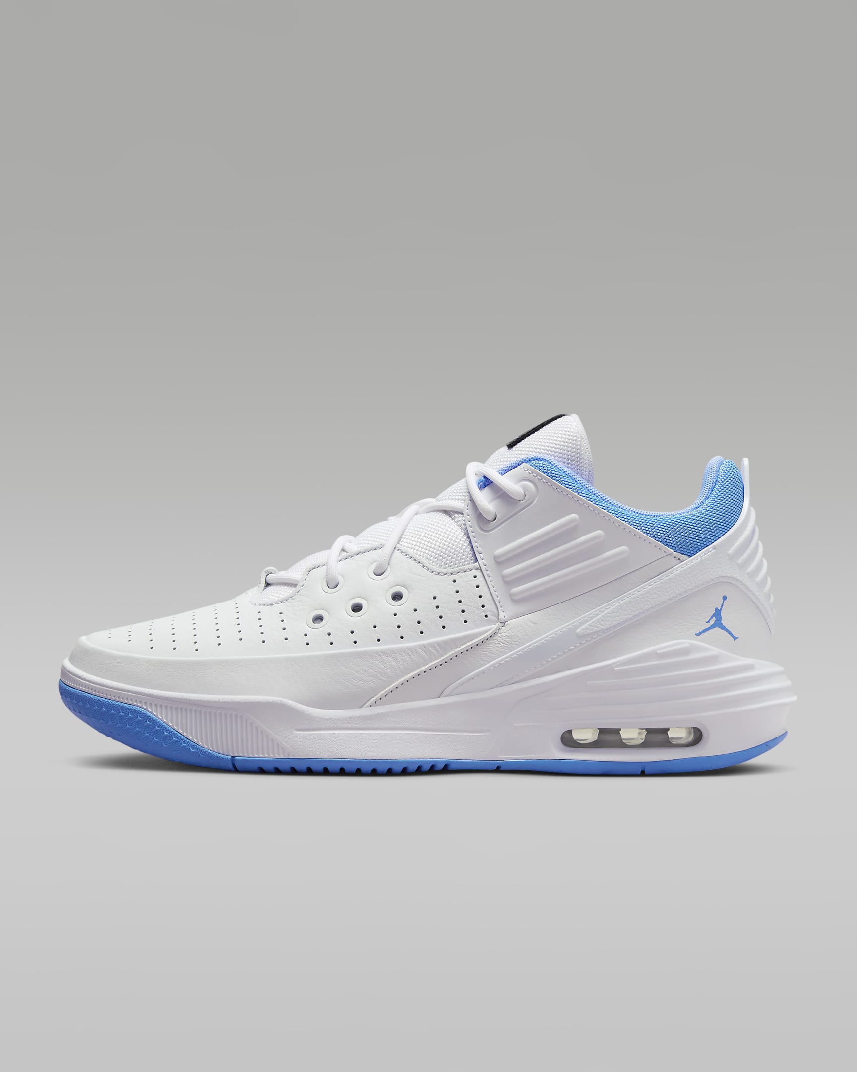 Chaussure Jordan Max Aura 5 pour homme - Blanc/Noir/University Blue