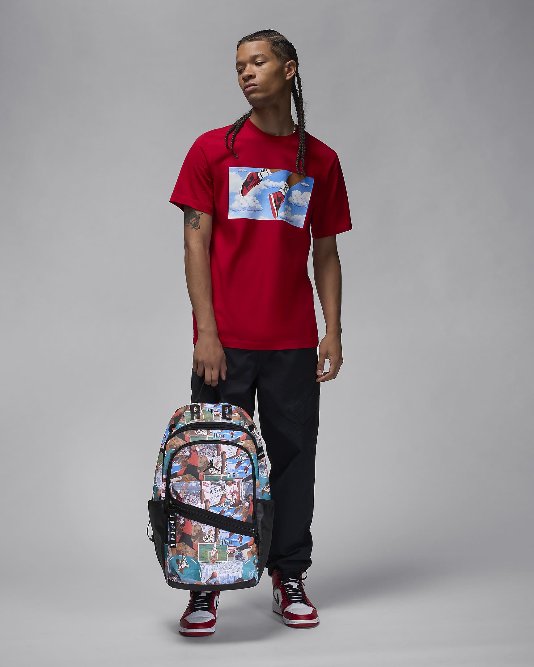 Jordan Air Patrol Backpack (29L) - Black/Multi-Color