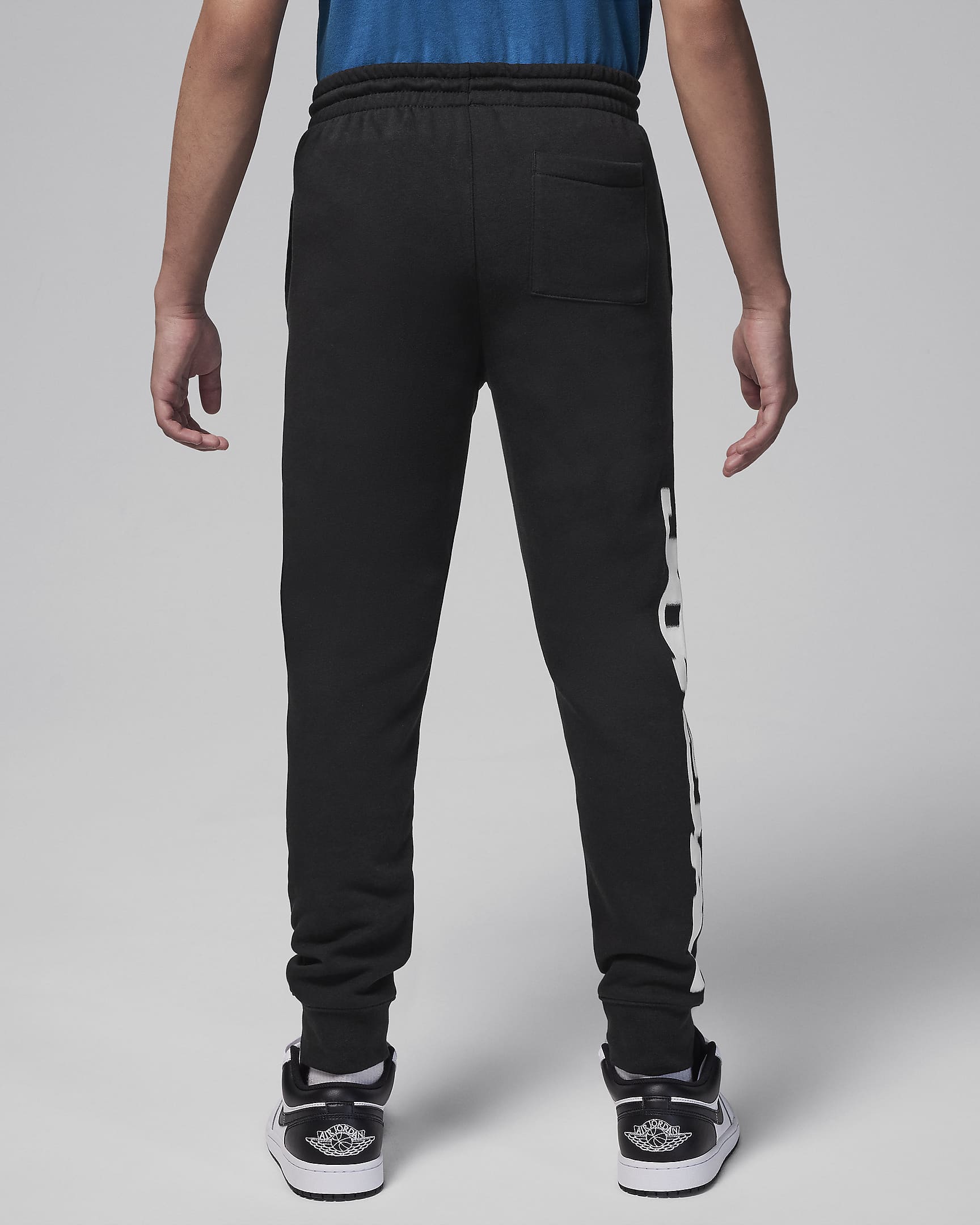 Pantalon en tissu Fleece Jordan MJ Flight MVP pour ado - Noir