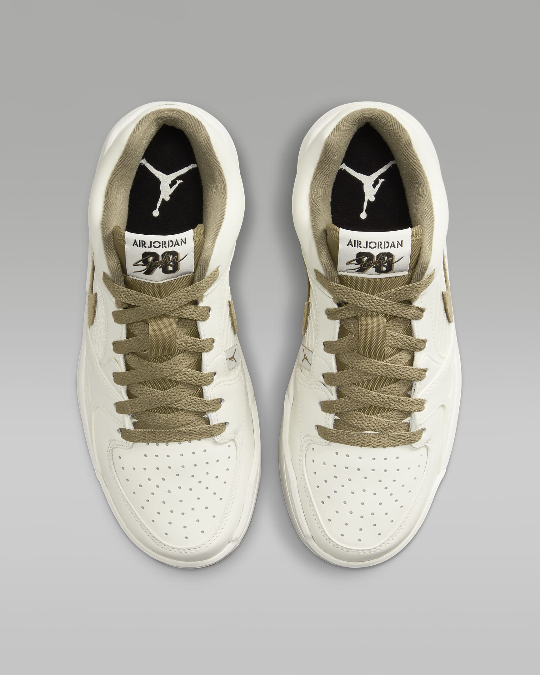 Jordan Stadium 90 Women's Shoes - Sail/Black/Brown Kelp