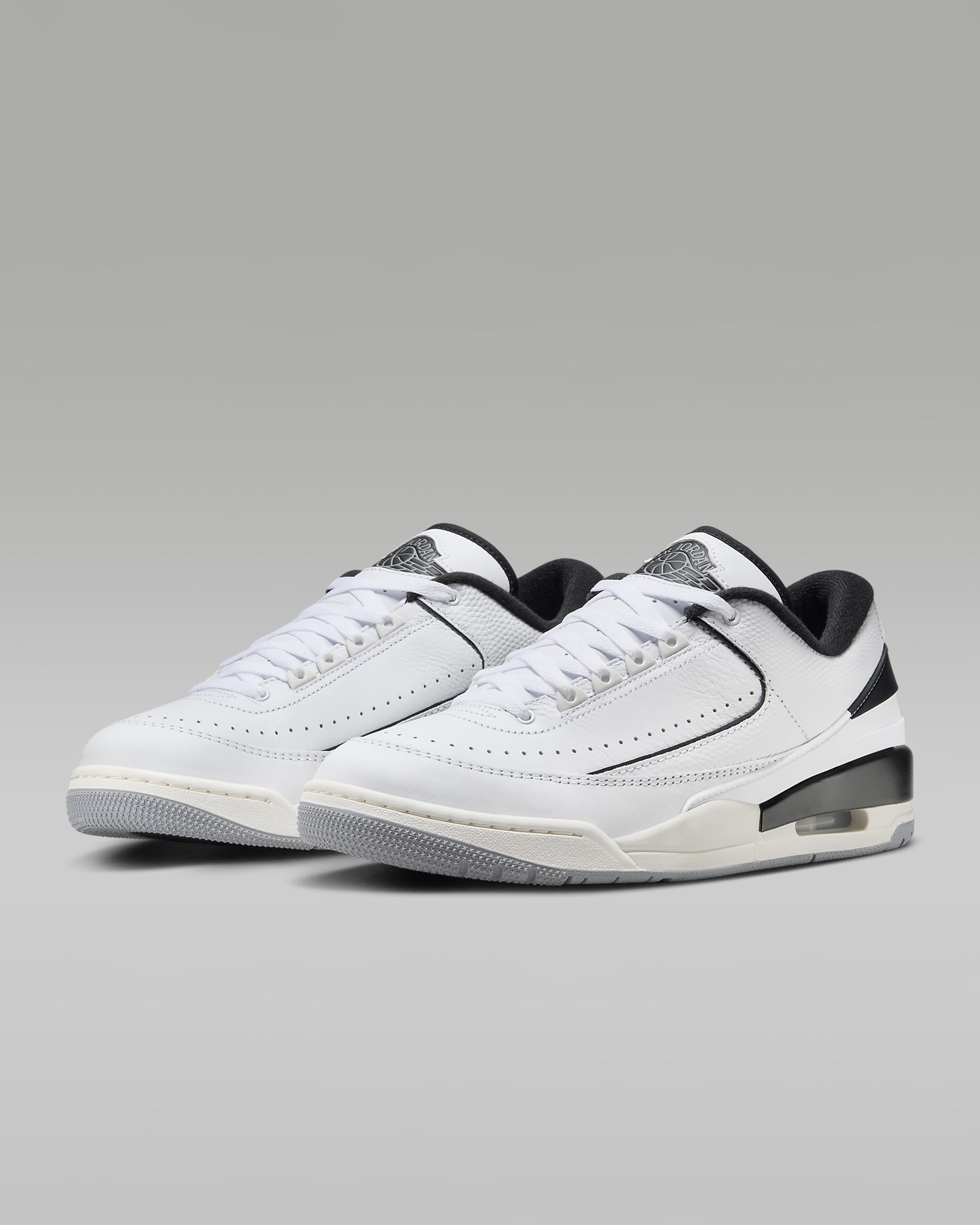 Jordan 2/3 Men's Shoes - White/Sail/Cement Grey/Black