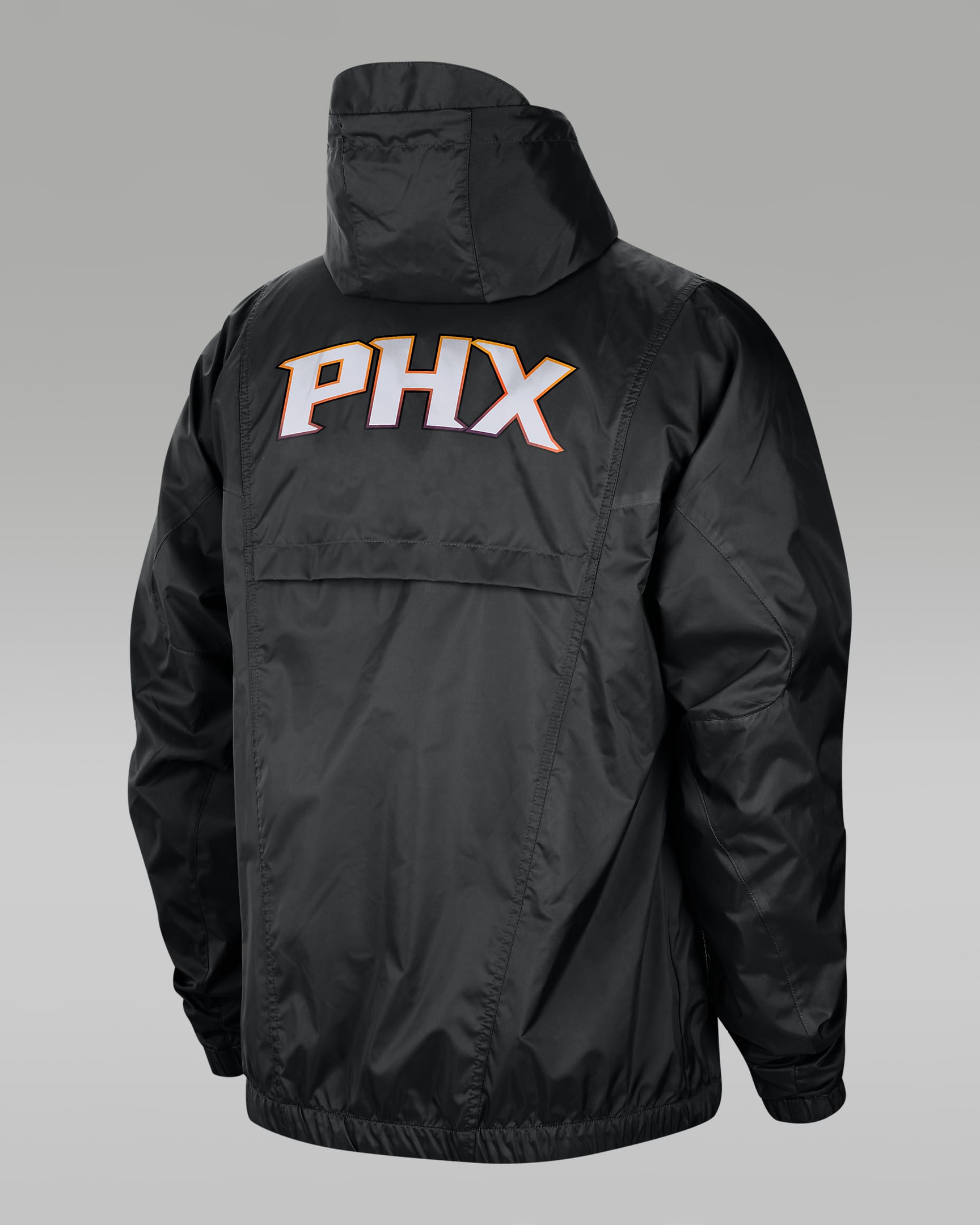 Phoenix Suns Courtside Statement Men's Jordan NBA Jacket - Black/Black