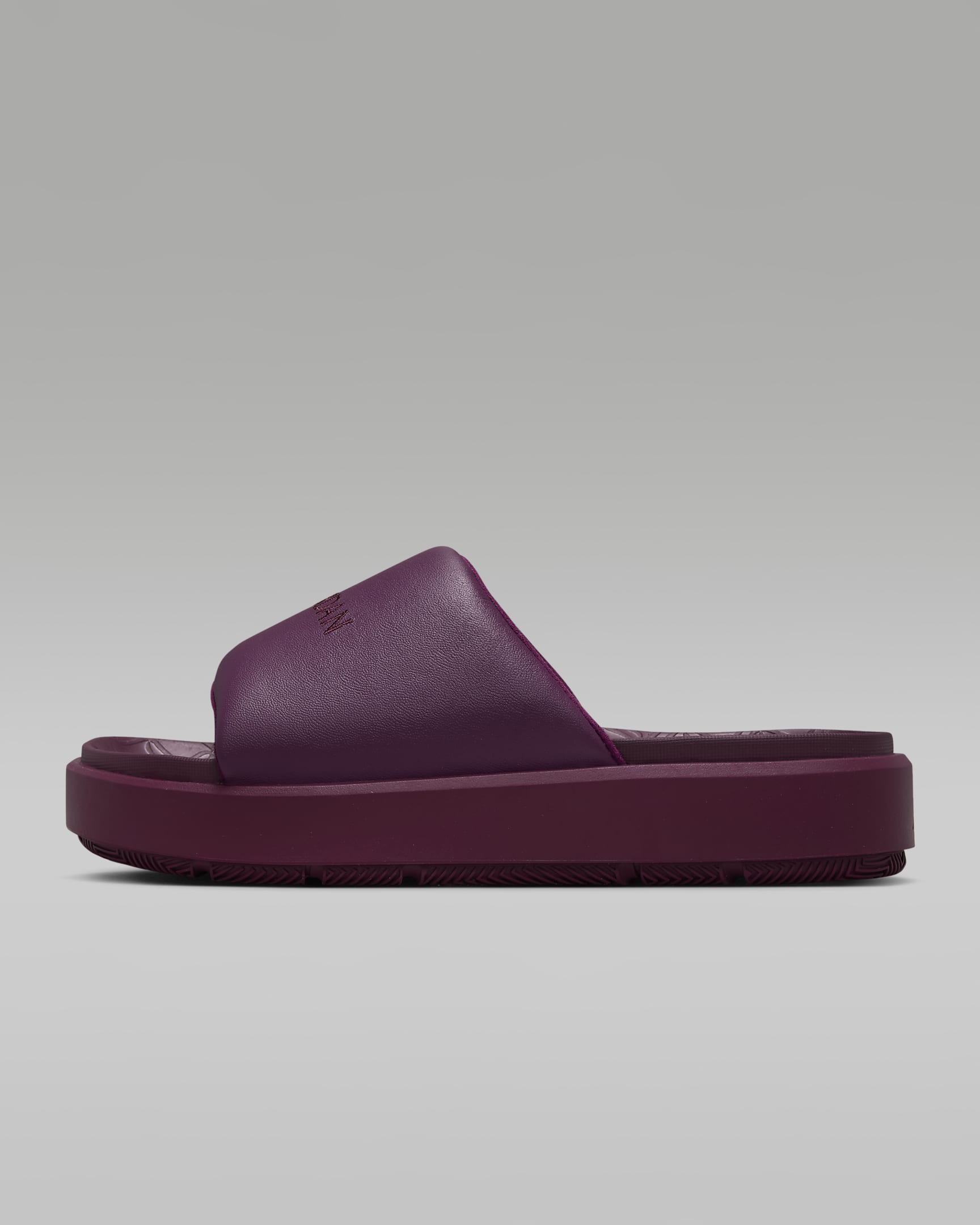 Jordan Sophia Women's Slides - Bordeaux/Fire Pink/Burgundy Crush